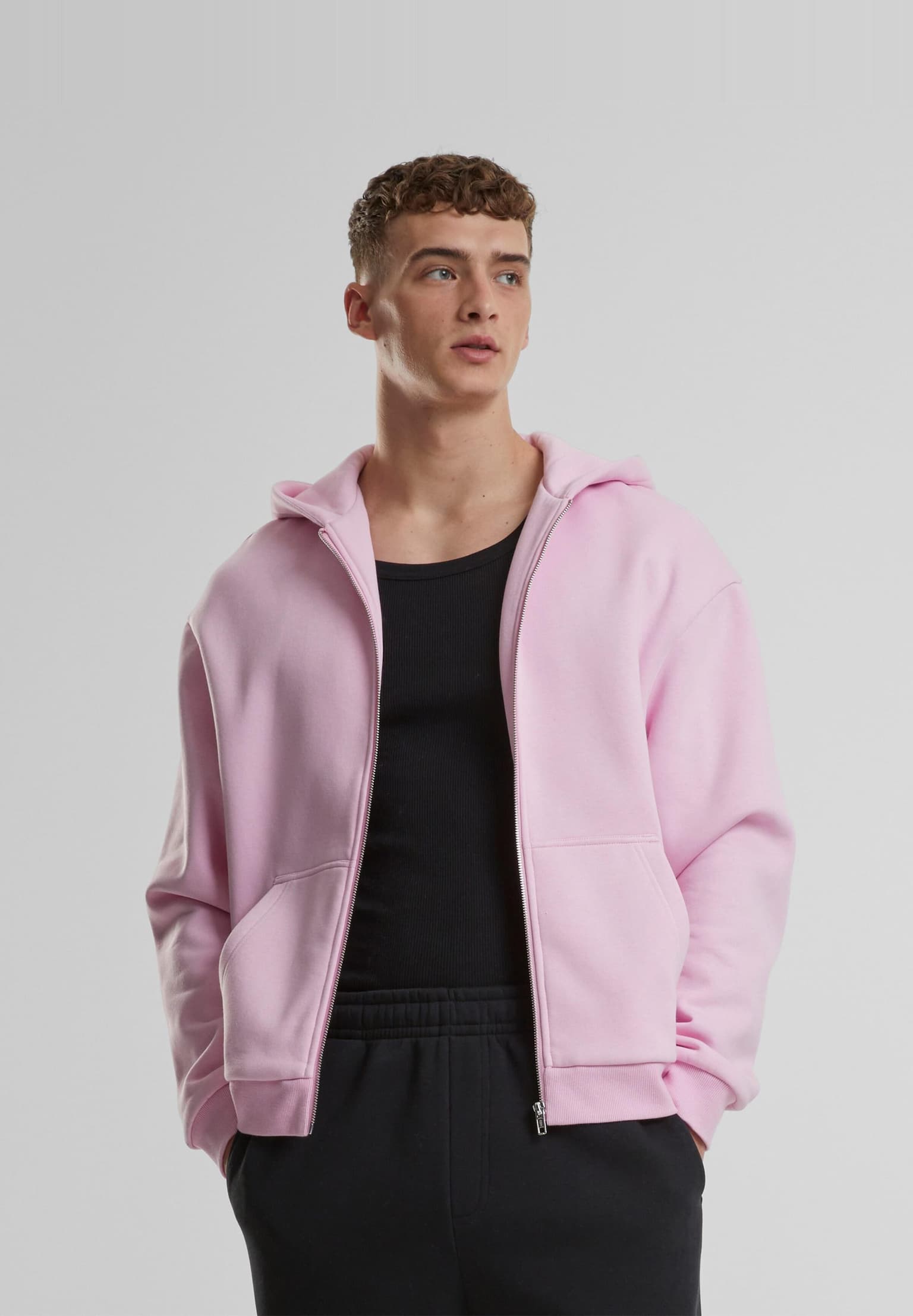 Urban Classics Fluffy Zip Hoody