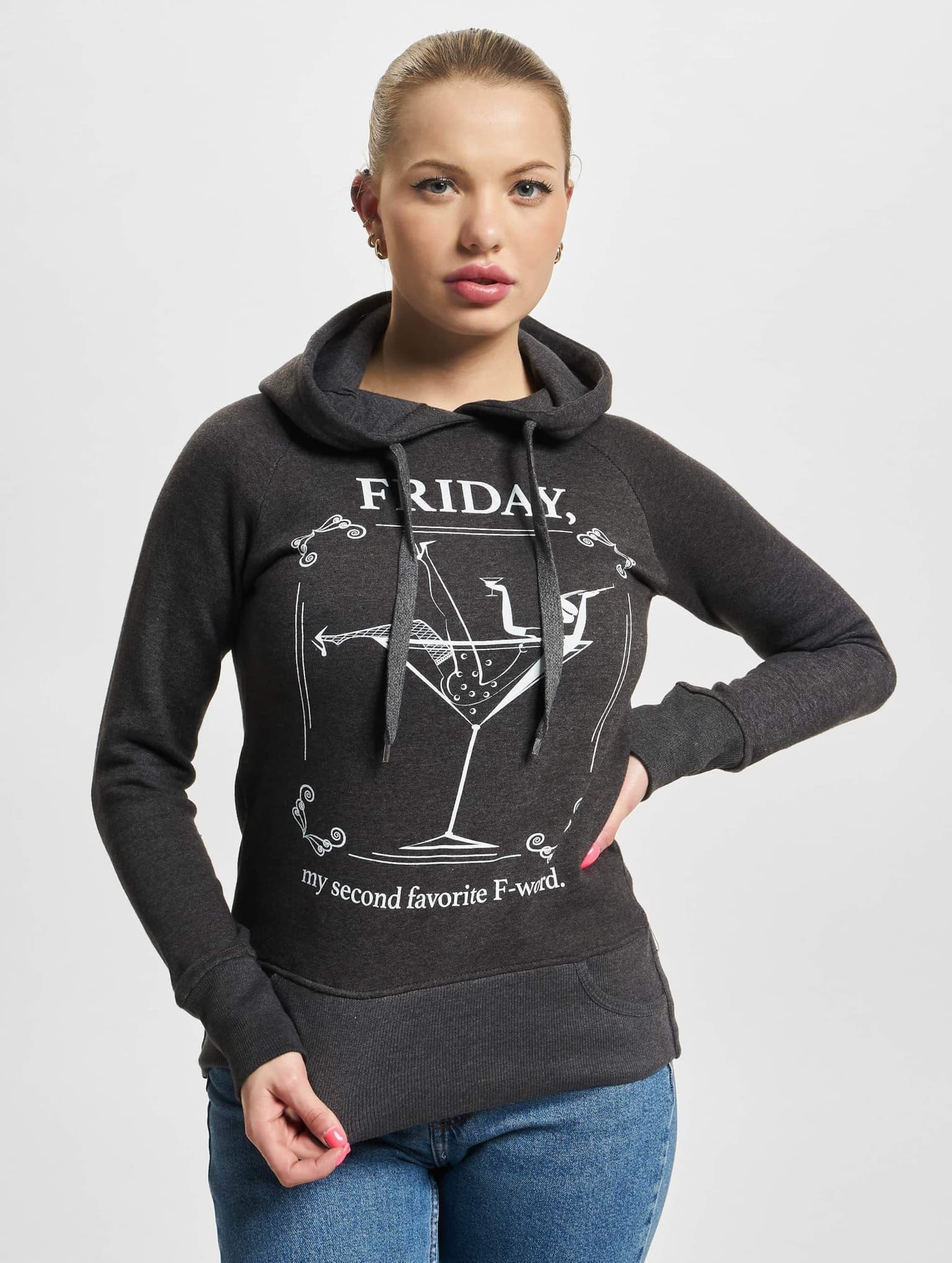 Mister Tee Ladies F-Word Hoody – Bild 3