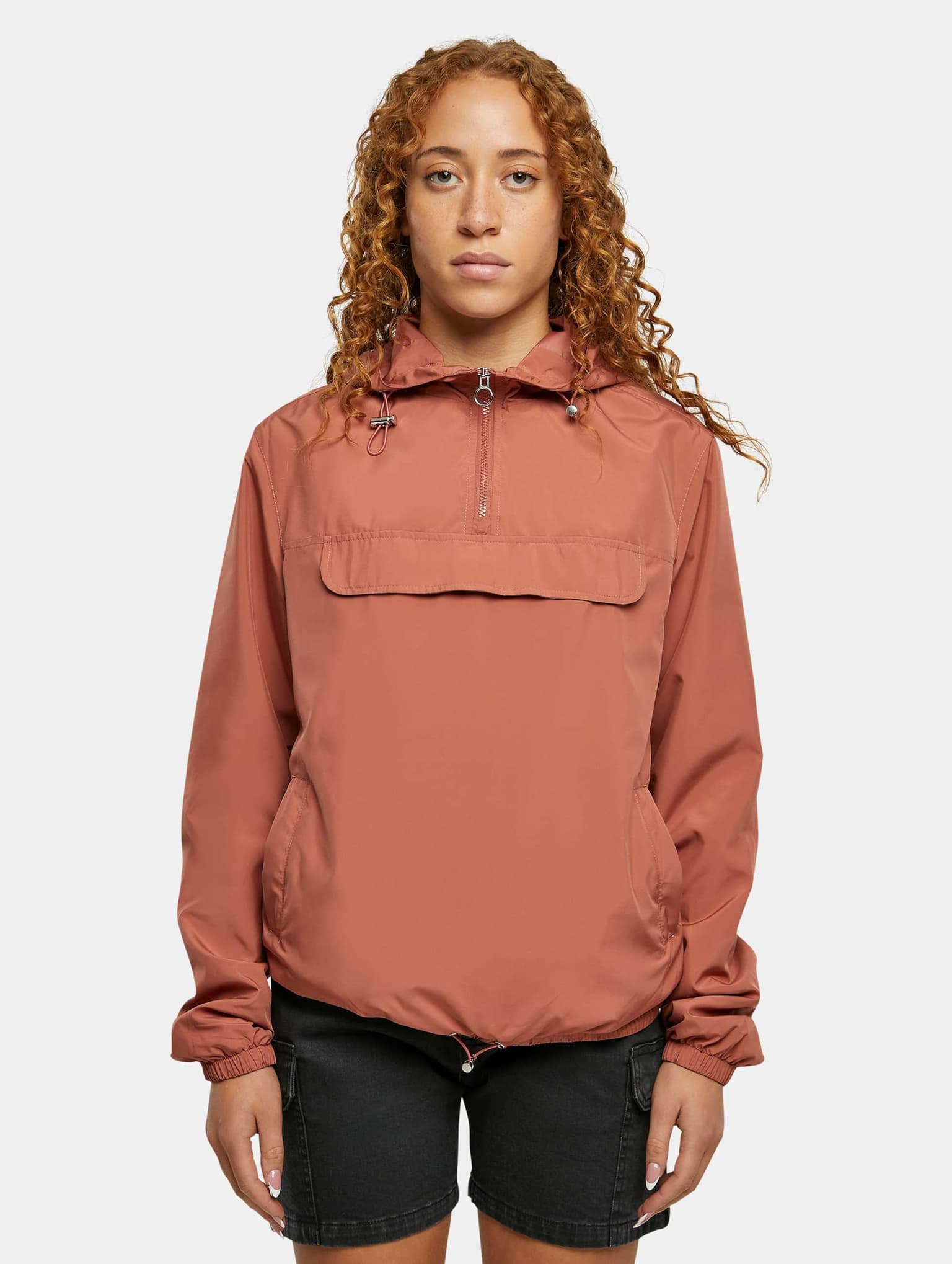 Urban Classics Ladies Basic Pull Over Jacket – Bild 3