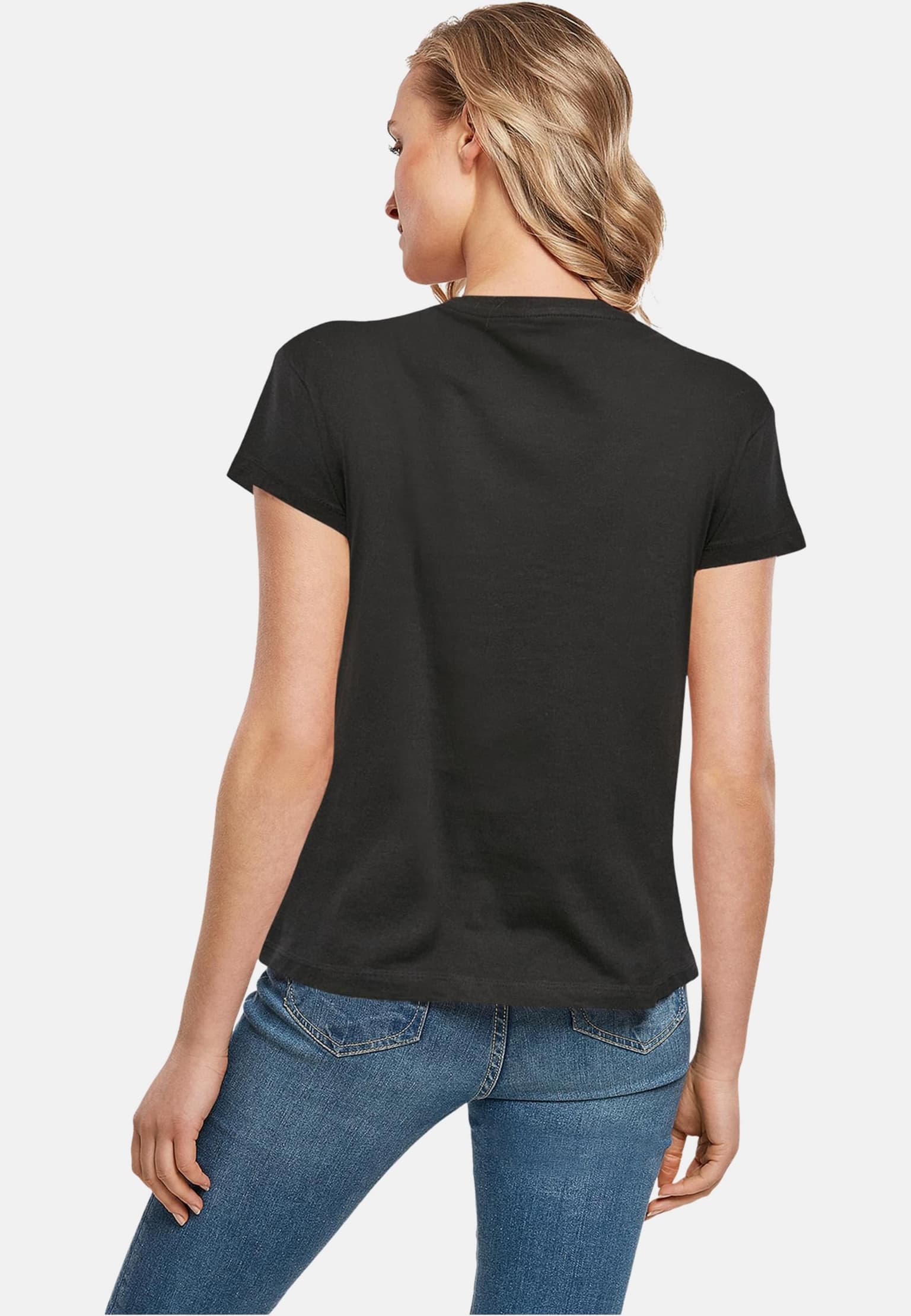 Merchcode Ladies Hugs & Love - Queen of Hearts Box Tee – Bild 2