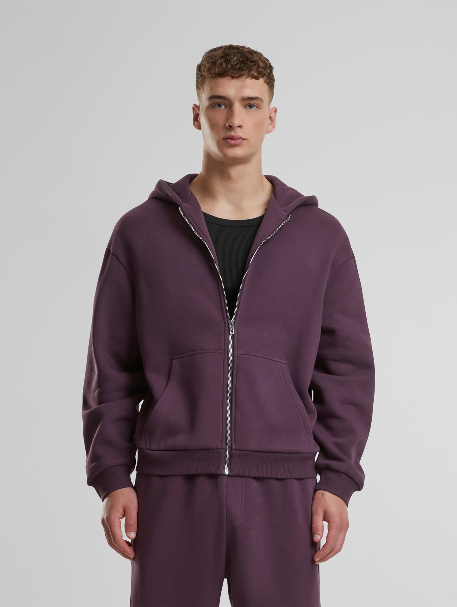 Urban Classics Fluffy Zip Hoodie – Bild 3