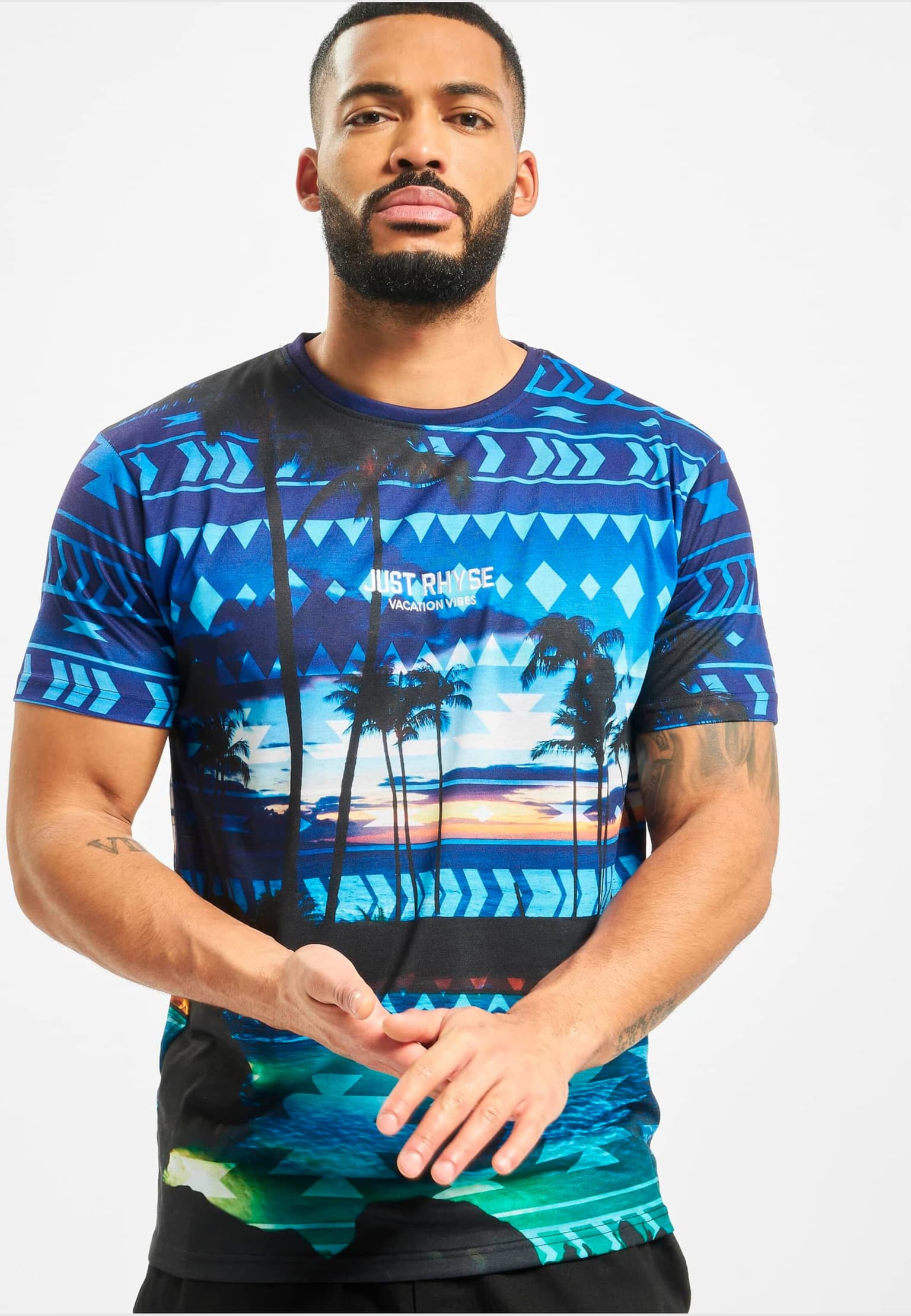Just Rhyse Palm Coast T-Shirt – Bild 3