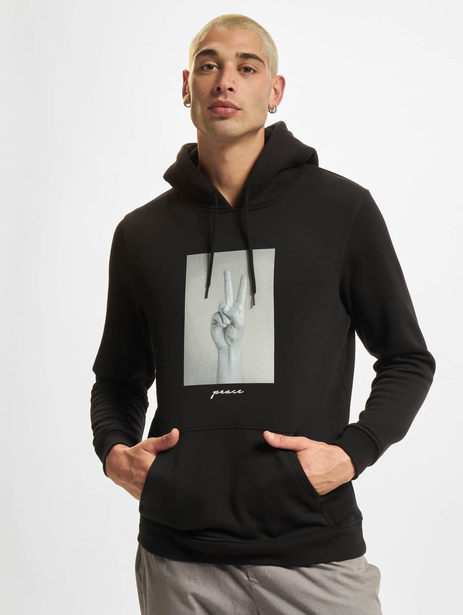 Mister Tee Peace Sign Hoody – Bild 3