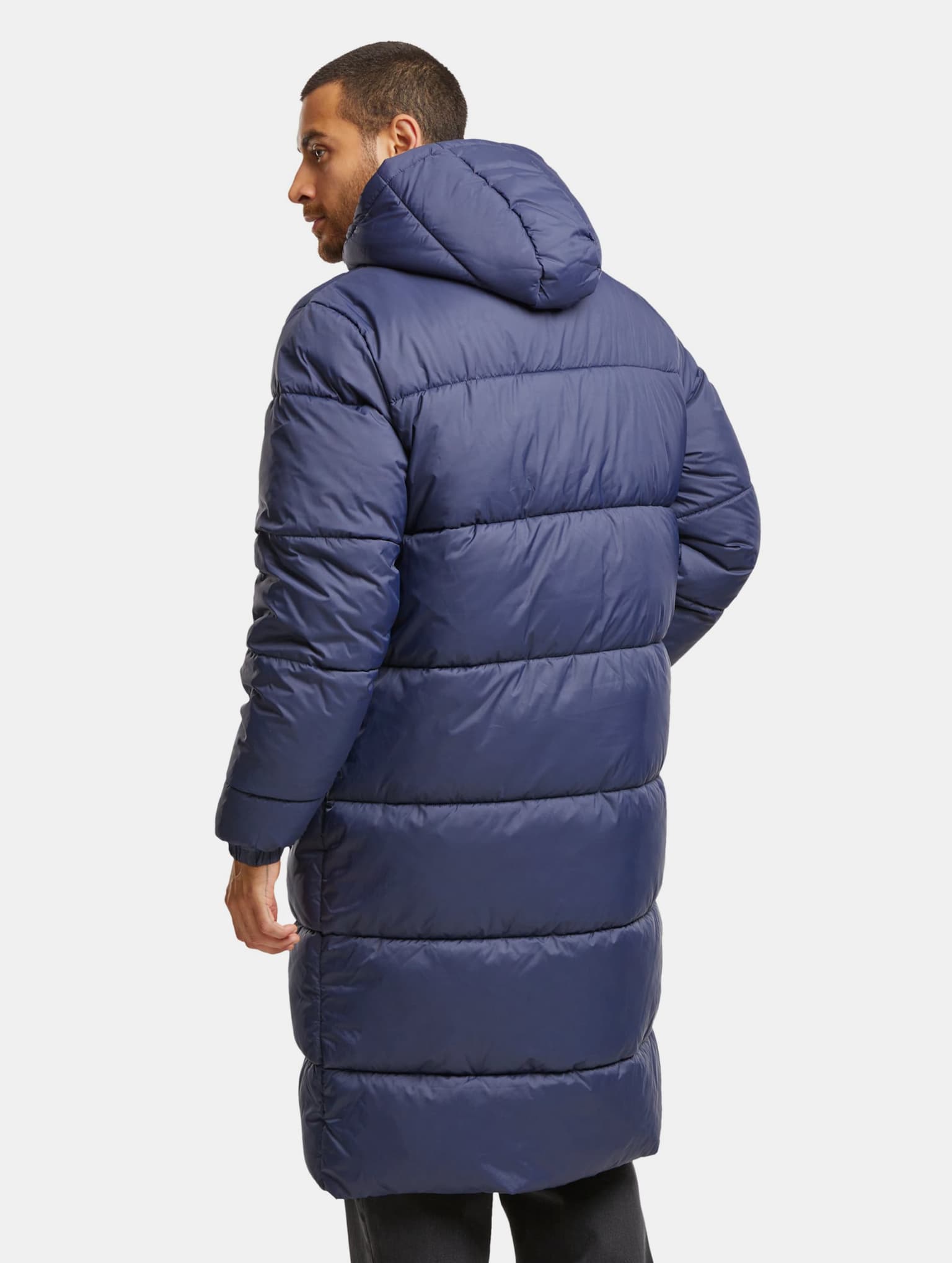 Urban Classics Mens Long Puffer Mantel – Bild 2