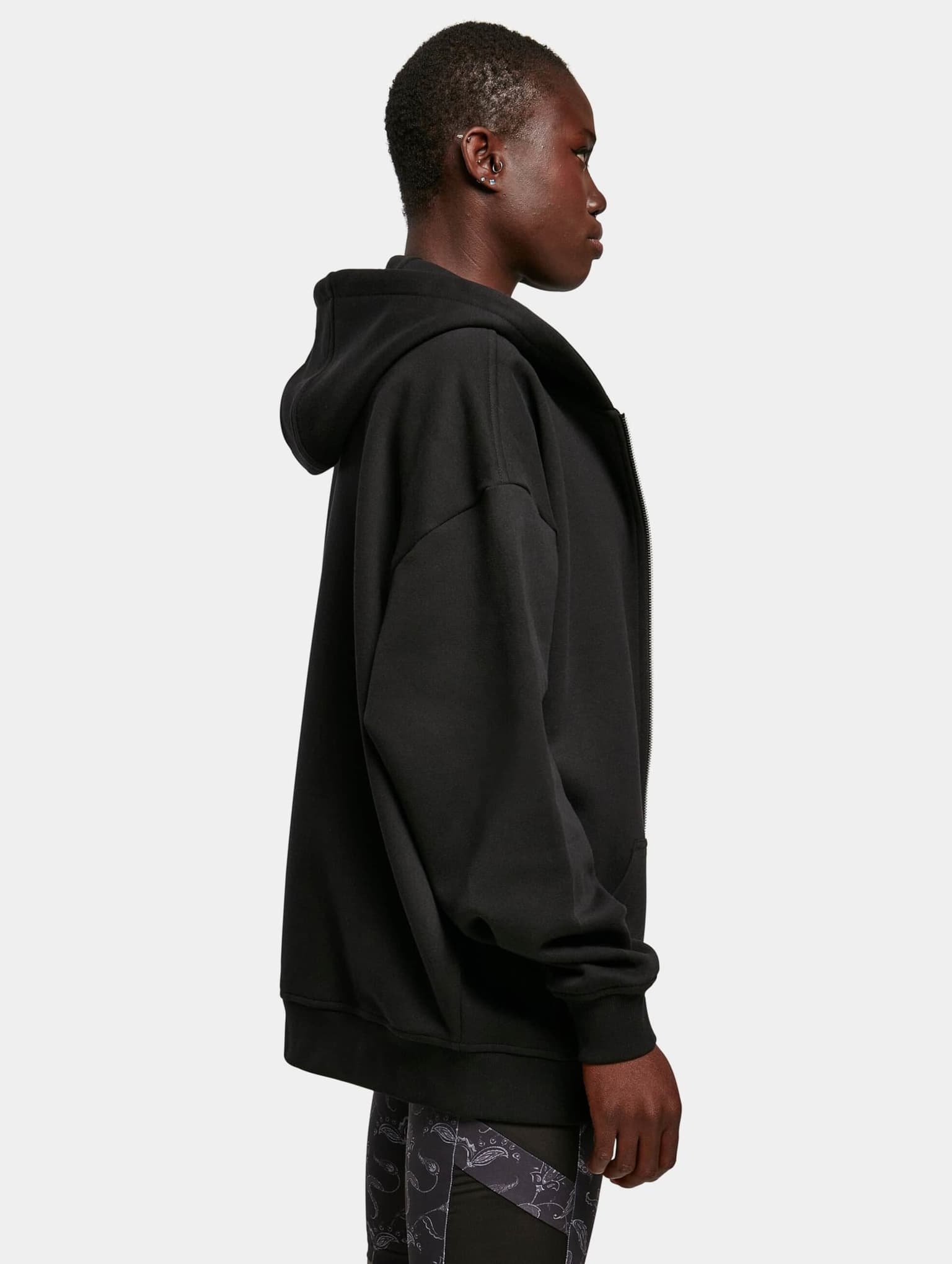 Urban Classics Ladies Oversized Zip Hoody – Bild 4