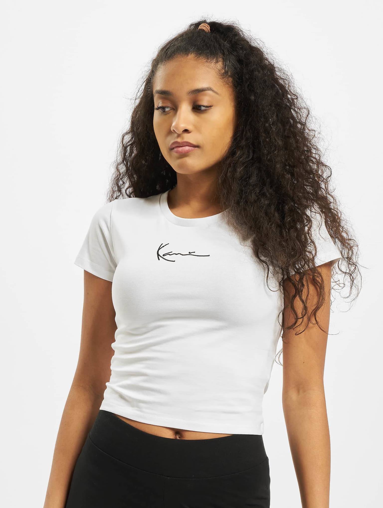 Karl Kani KKWQ22002WHT SMALL SIGNATURE SHORT TEE WHT – Bild 3