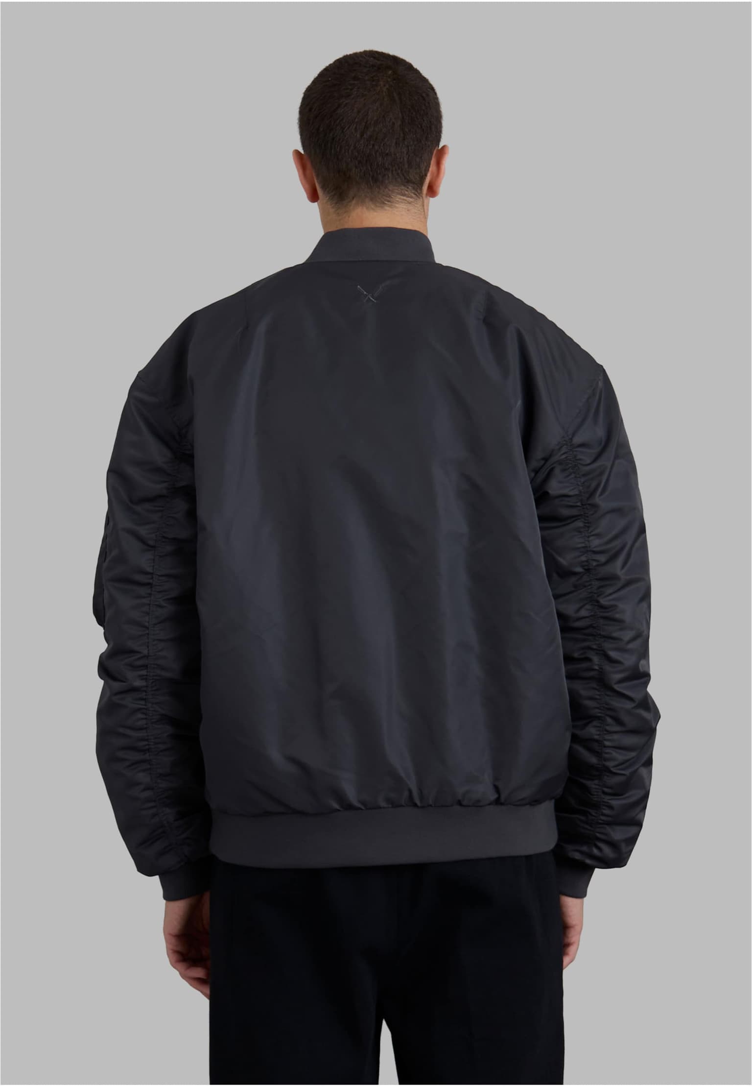 Distorted People Modern Oversized Bomber Jacket – Bild 2
