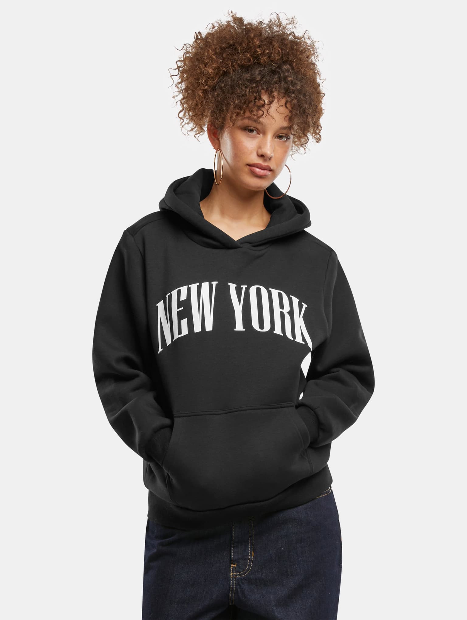 Miss Tee New York Ladies Fluffy Hoody