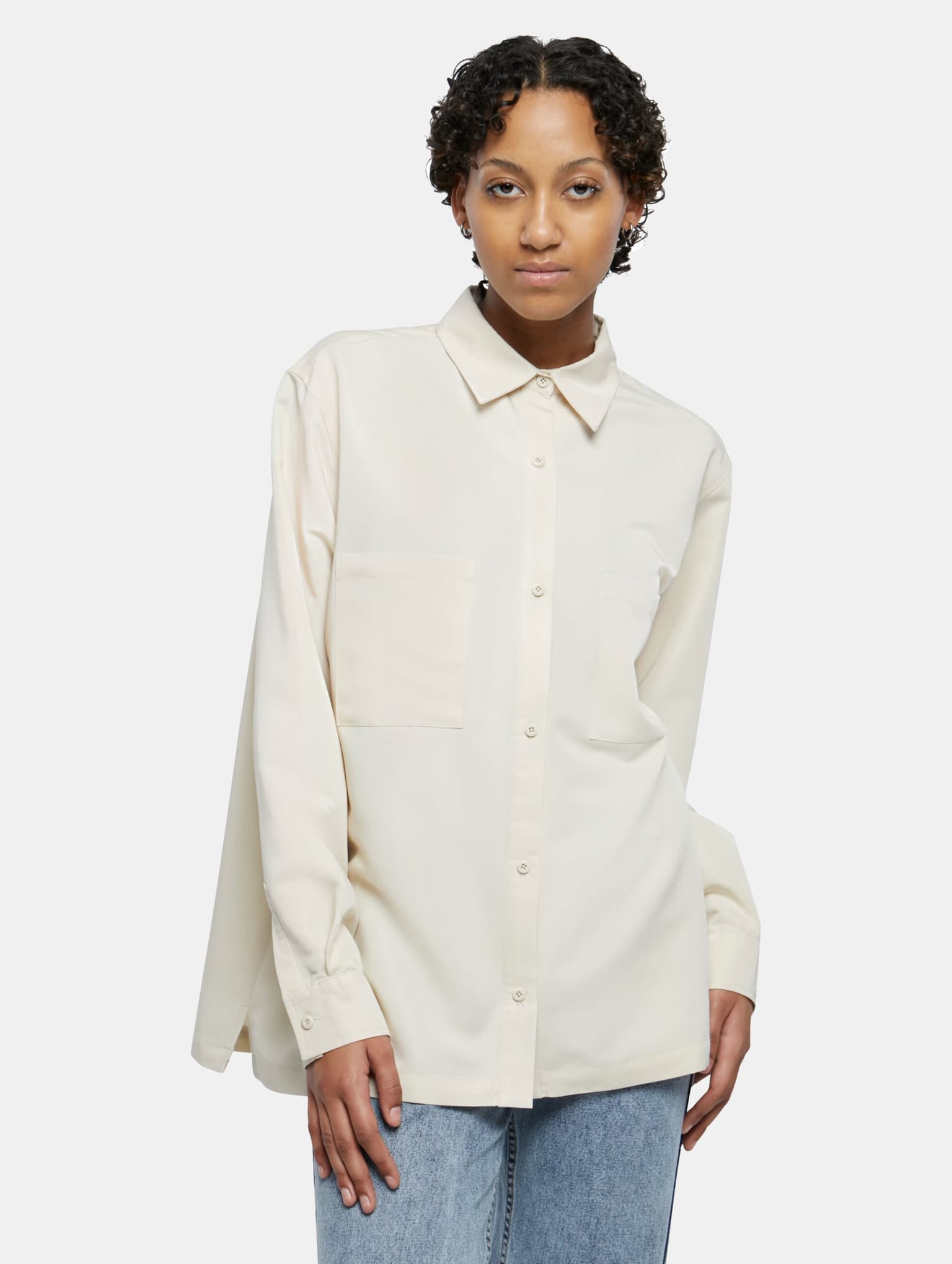 Urban Classics Ladies Oversized Twill Shirt