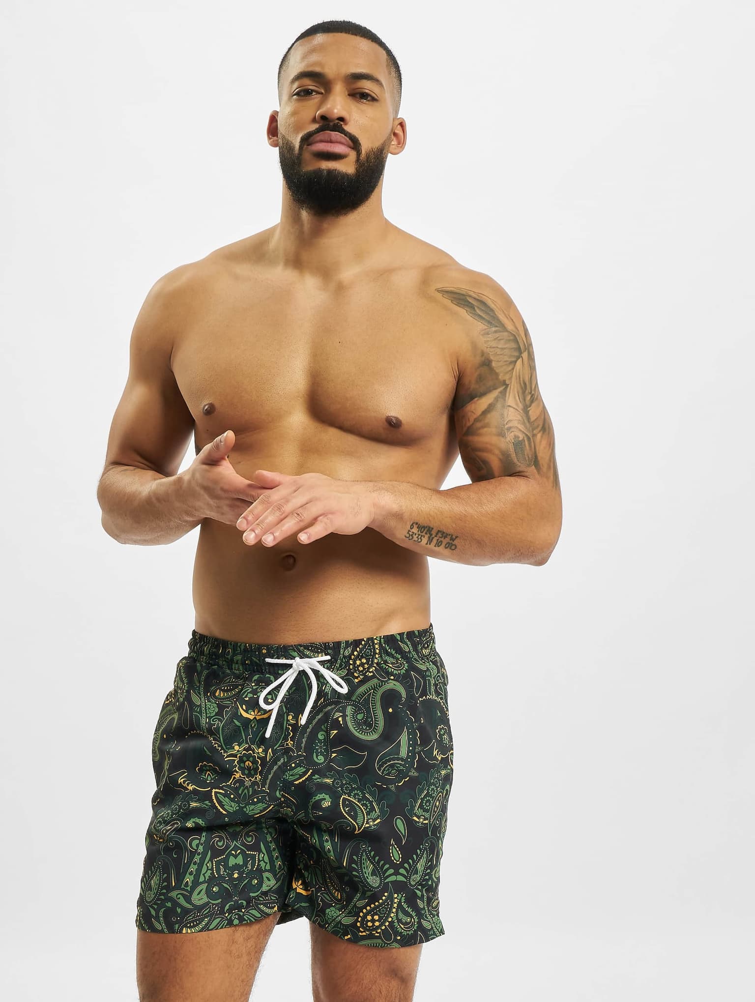 Urban Classics Paisley Swim Short