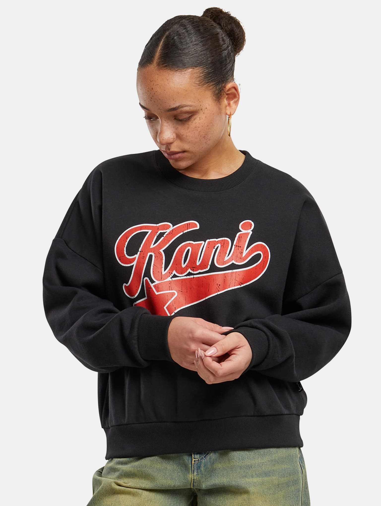 Karl Kani Woven Signature Star Logo Crew