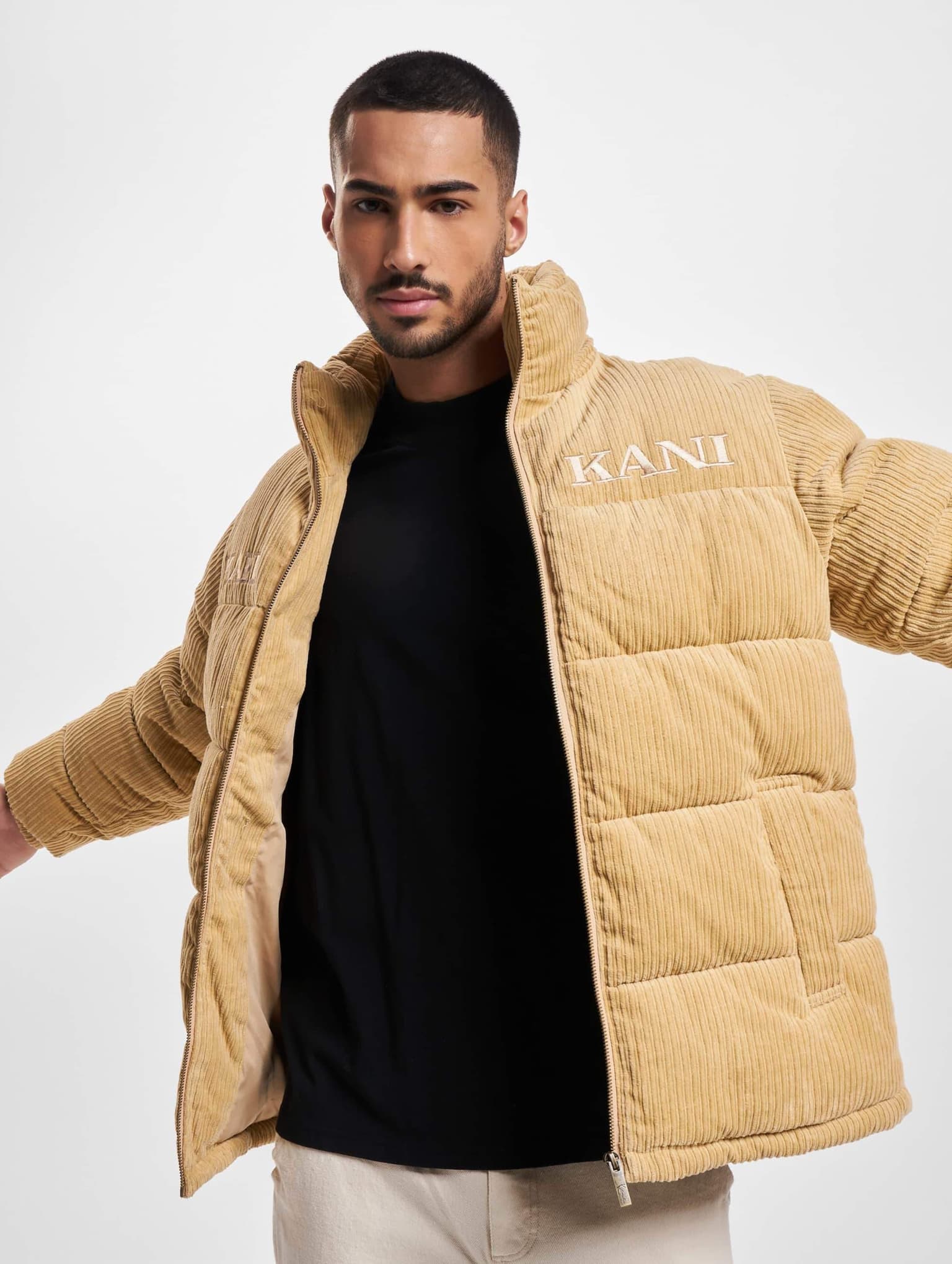 Karl Kani KM233-038-2 KK Retro Corduroy Puffer Jacket