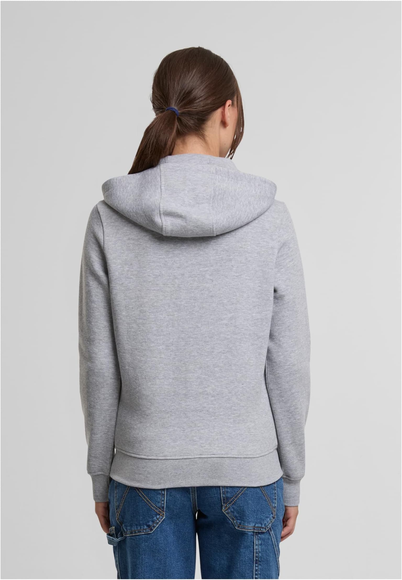 Urban Classics Ladies Basic Essential Zip Hoody – Bild 2