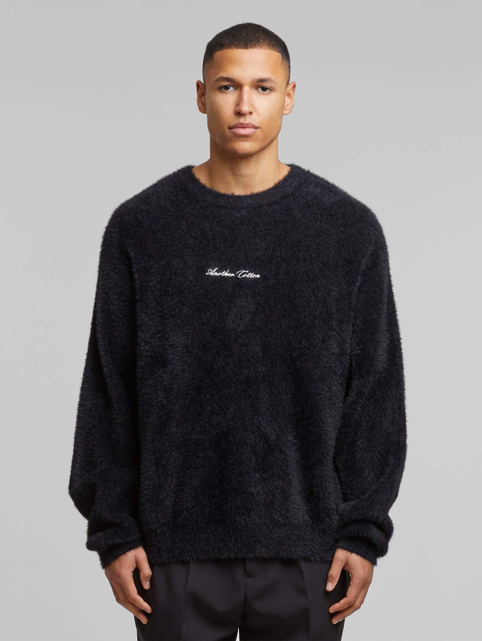 Another Cotton Lab Chest Logo Mohair Sweater – Bild 3