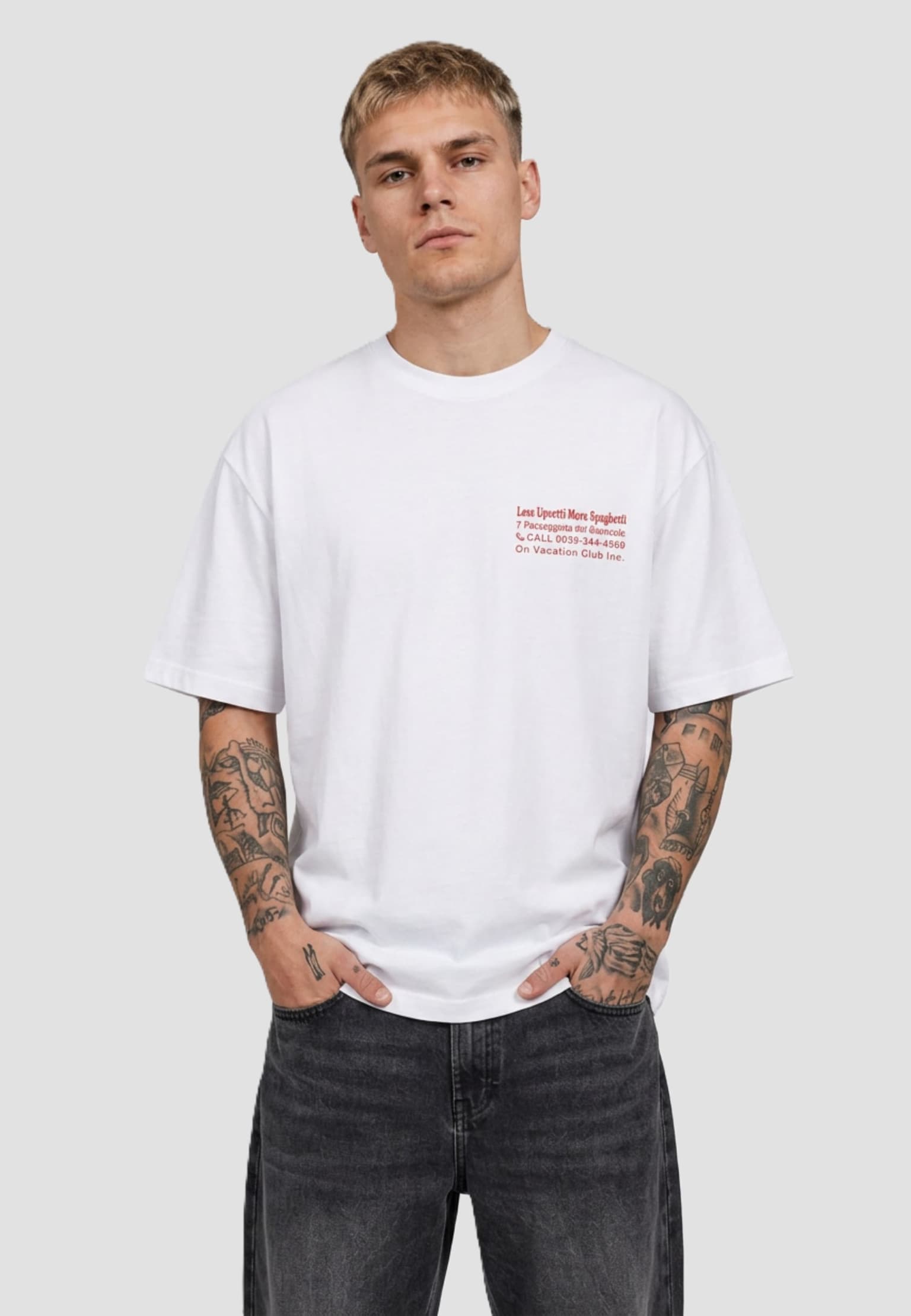 On Vacation Less Upsetti T-Shirt – Bild 2