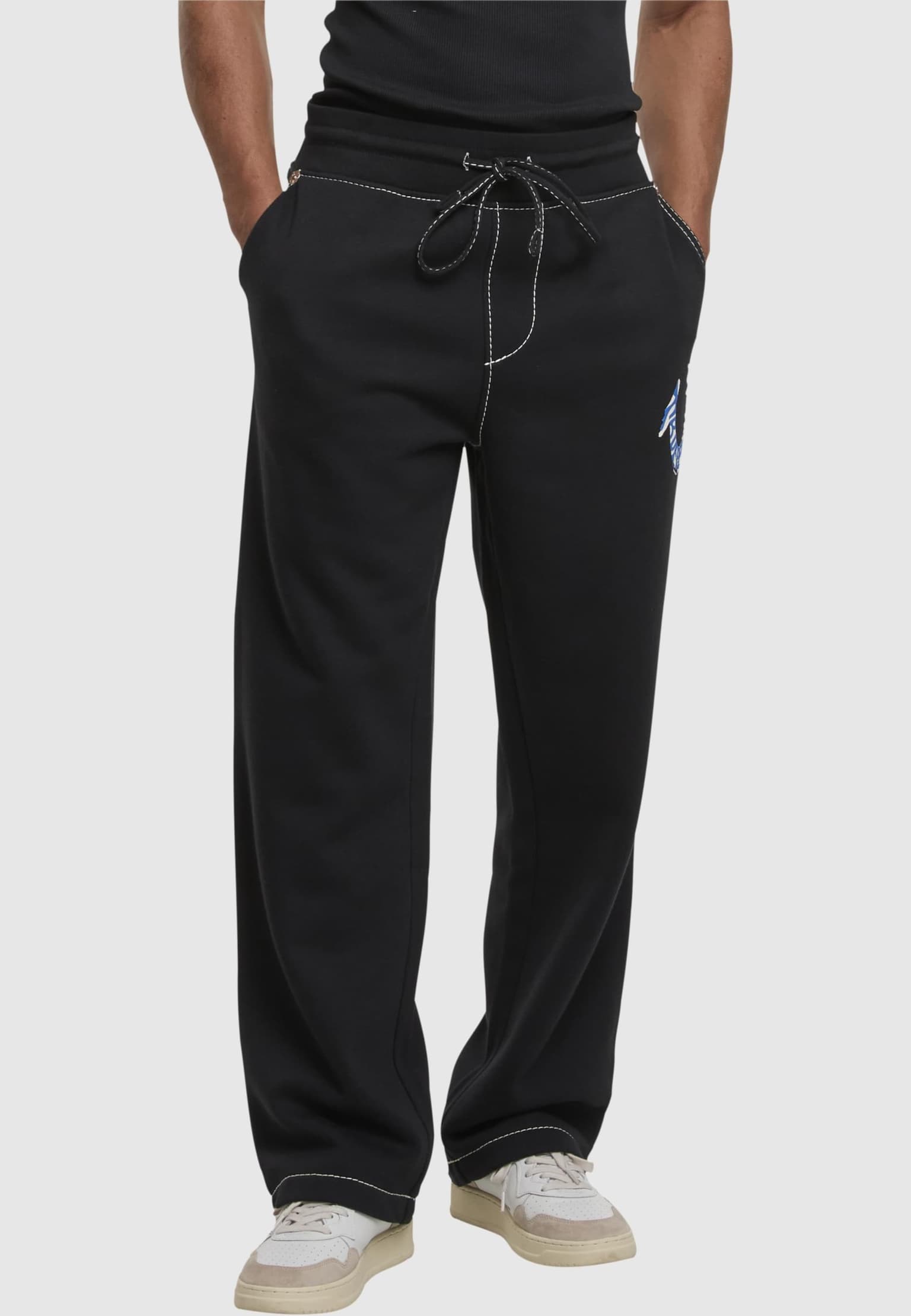 True Religion HS PAINT BAGGY BIG T SWEATS