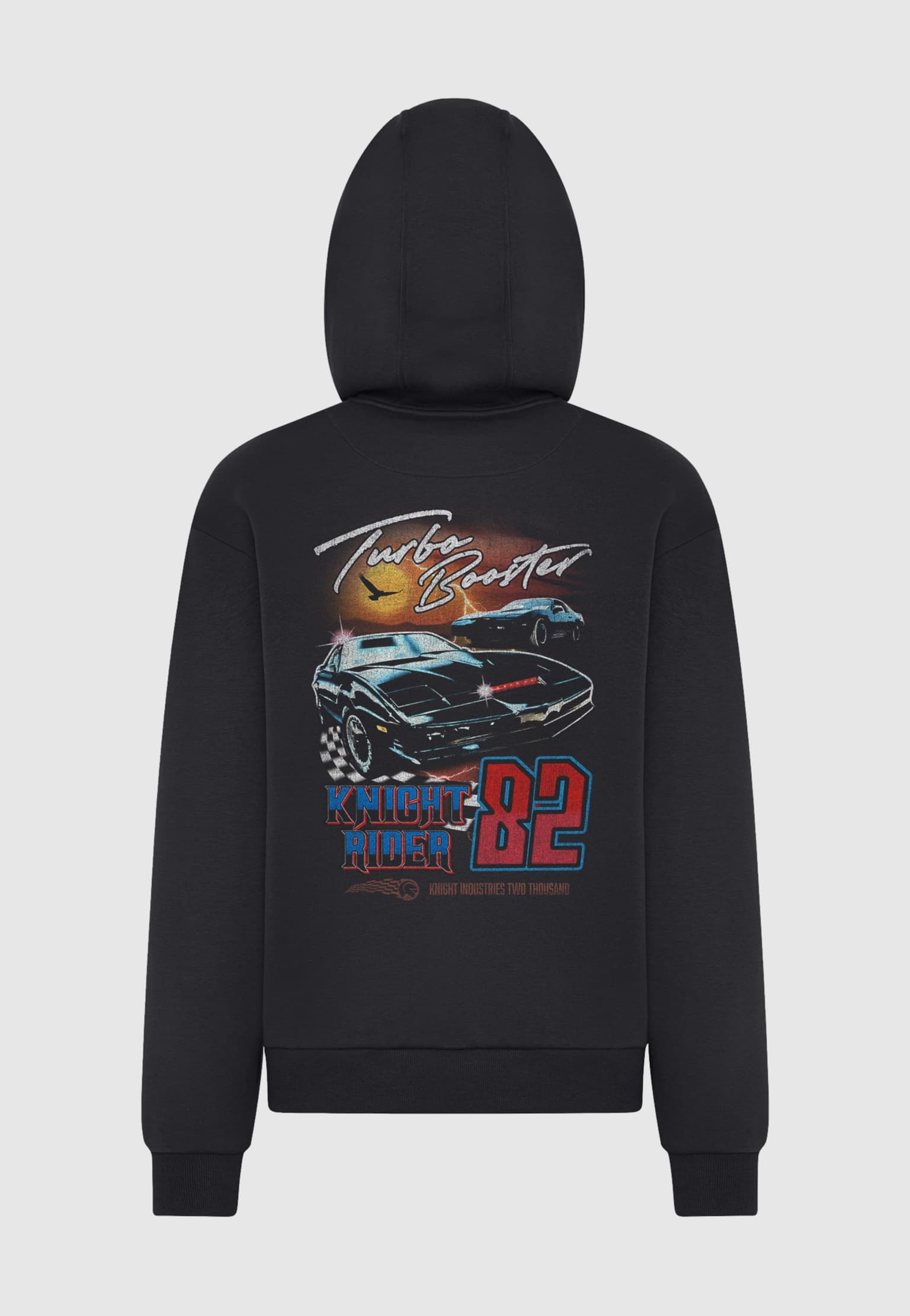 Merchcode Knight Rider Turbo Booster Fluffy Hoody – Bild 4