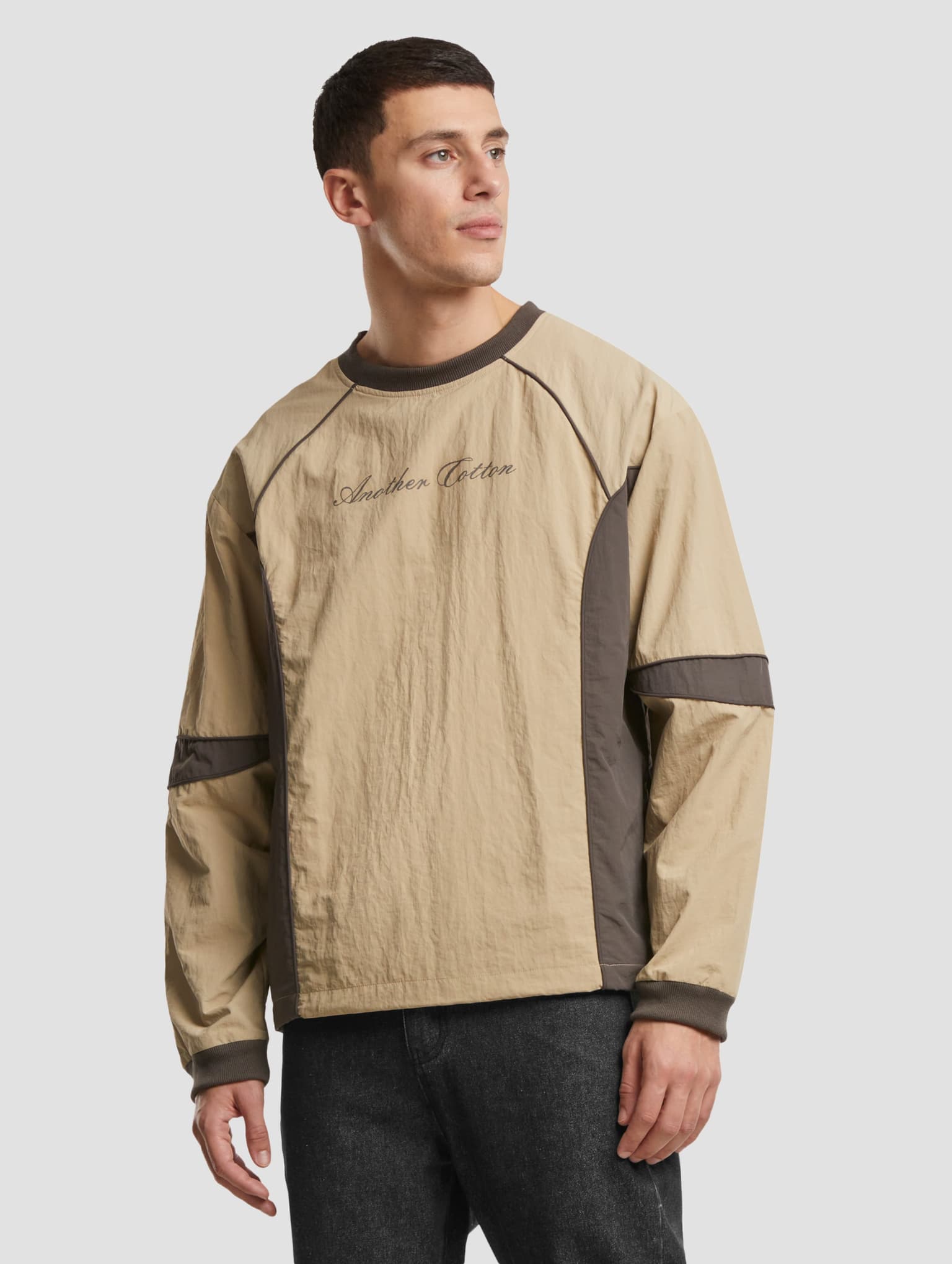 Another Cotton Lab Oversize Raglan Windbreaker