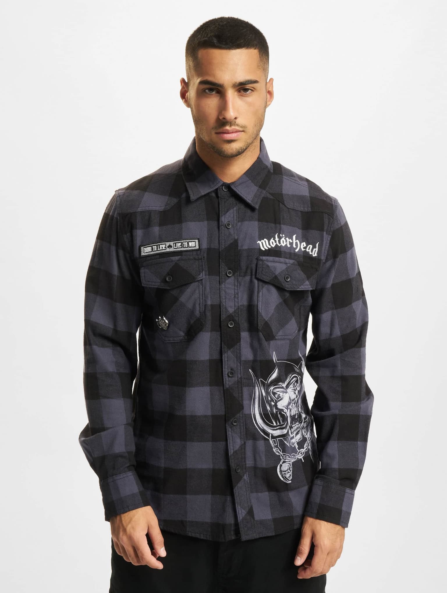 Brandit Motörhead Checkshirt – Bild 3