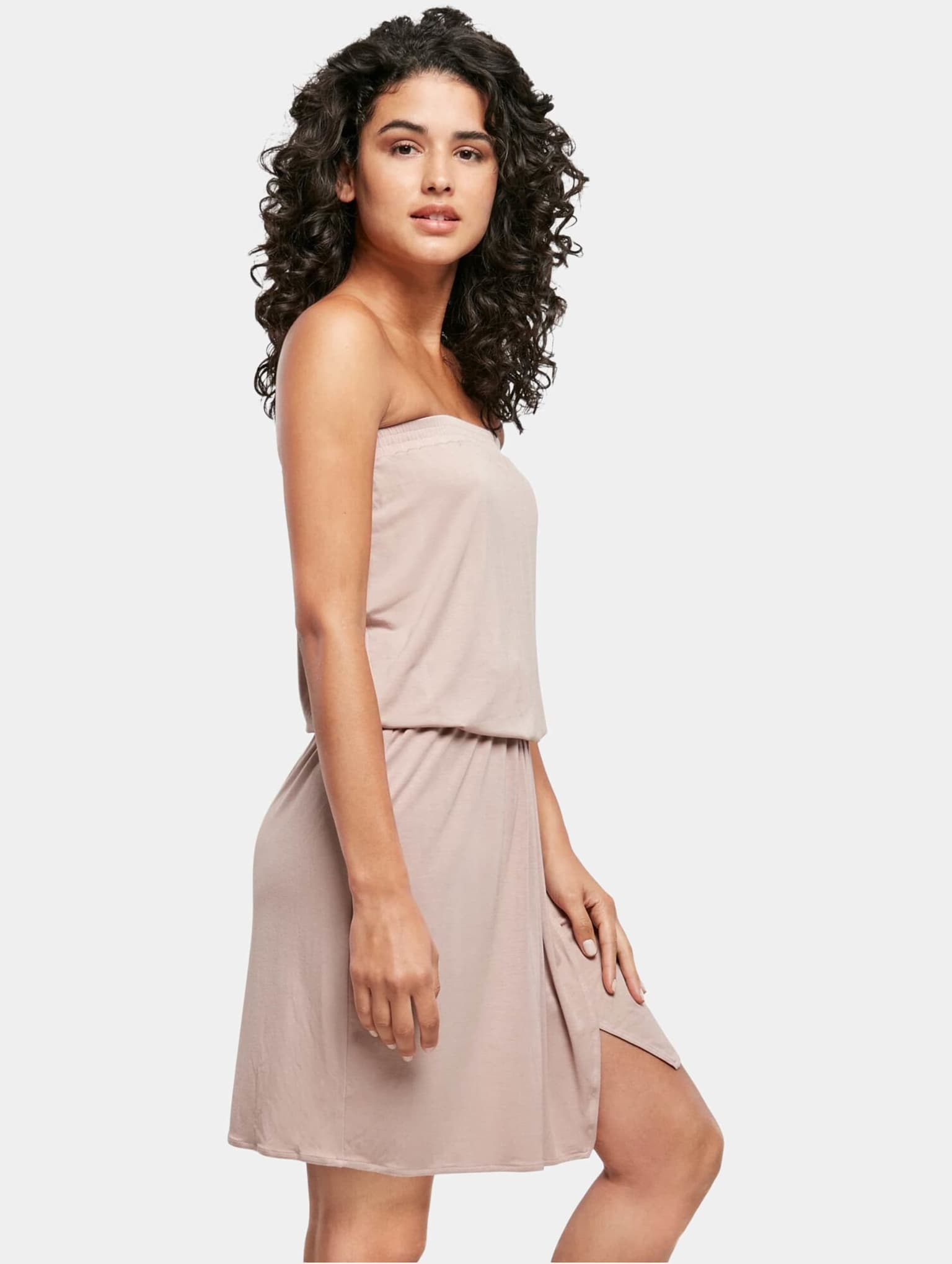 Urban Classics Ladies Viscose Short Bandeau Dress – Bild 3