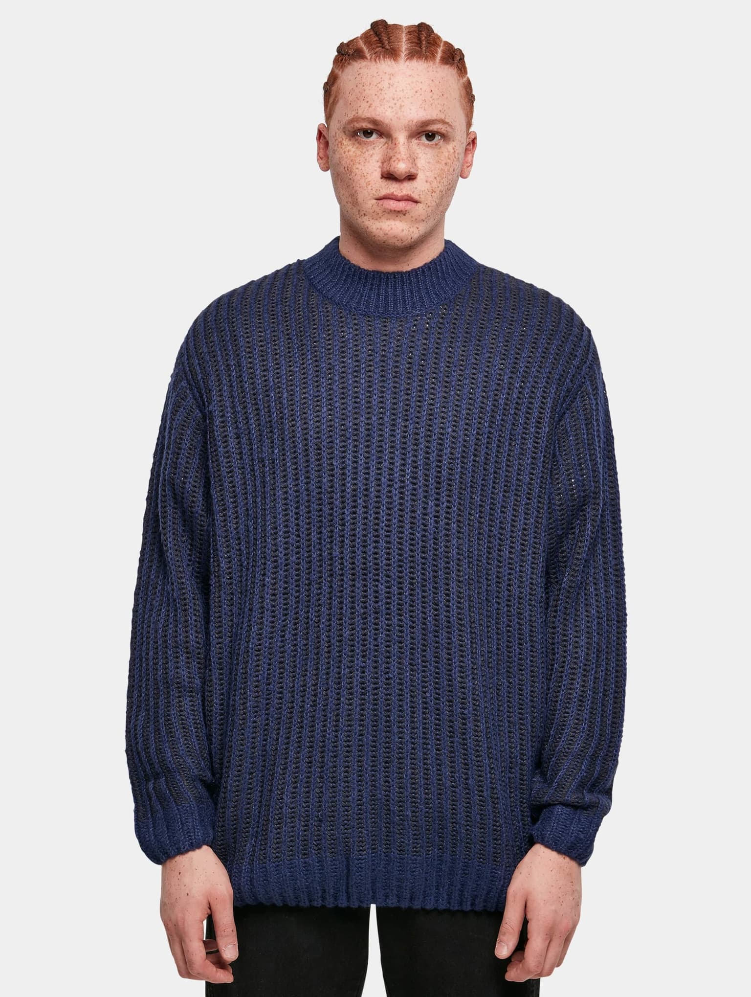Urban Classics Oversized Two Tone Sweater