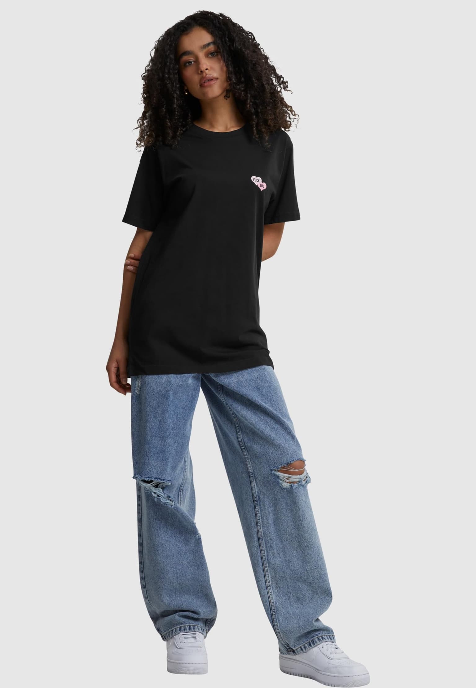 Mister Tee Ladies F U T-Shirt – Bild 4