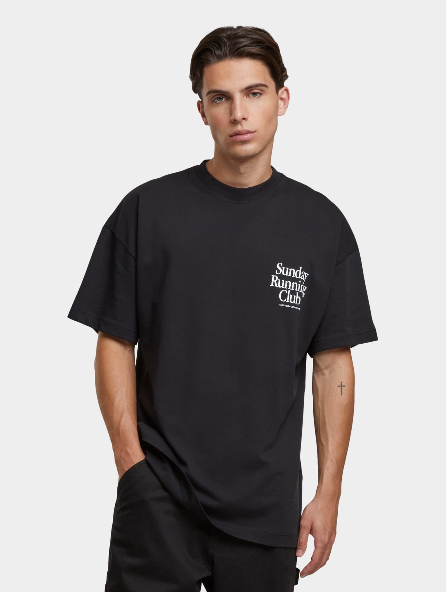 Another Cotton Lab Sunday Running Club Oversized T-Shirt – Bild 2