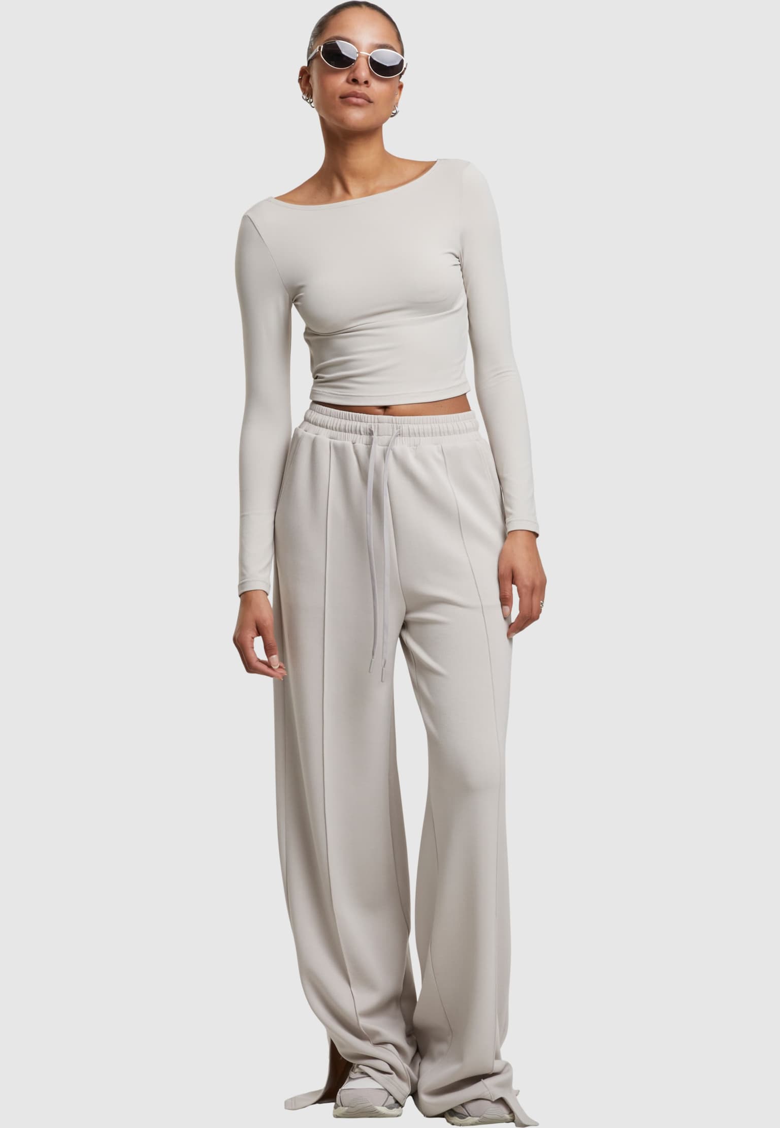 Urban Classics Ladies Slim Fit Longsleeve – Bild 4