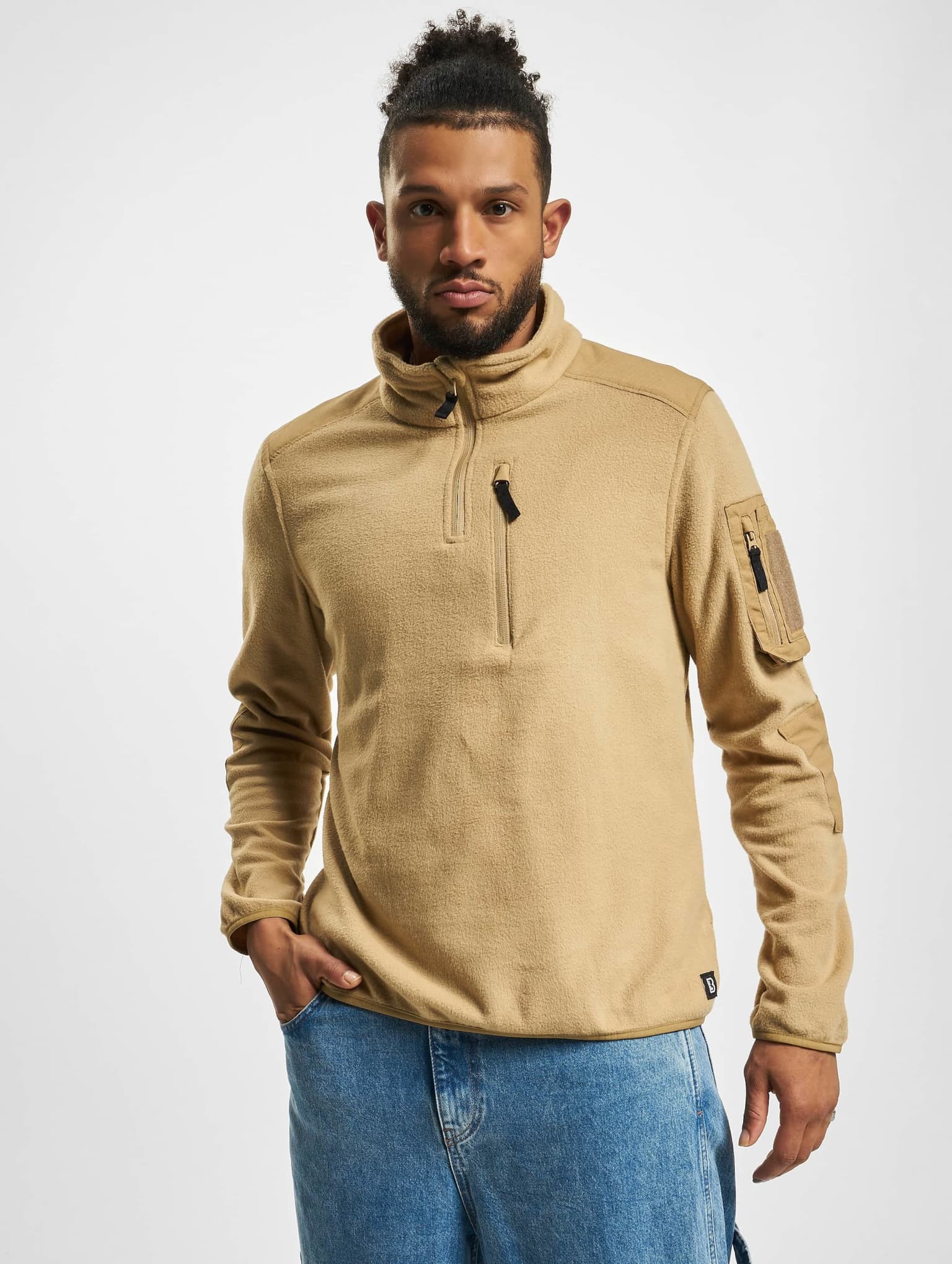 Brandit Fleece Troyer Ripstop – Bild 3