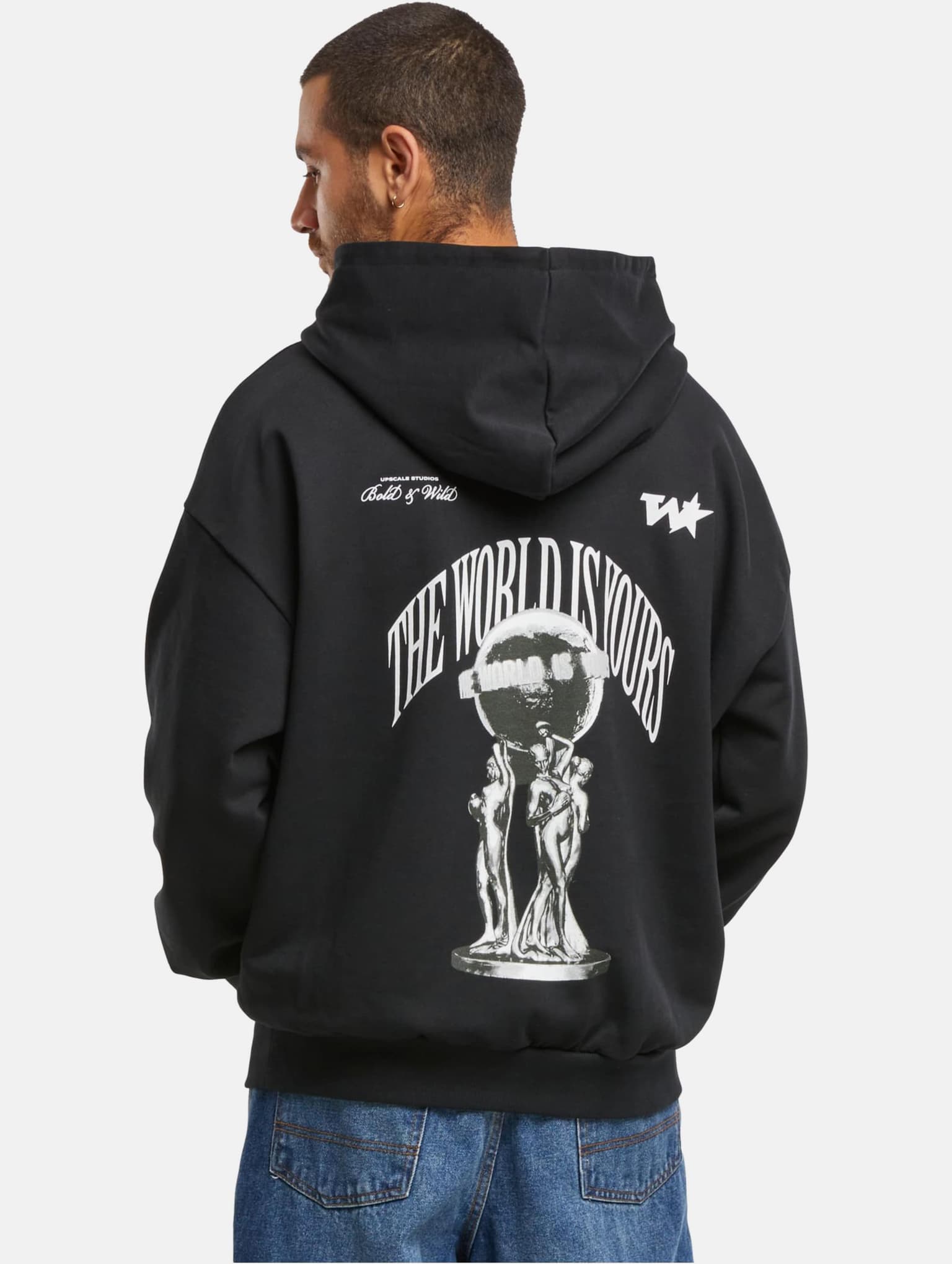 Mister Tee Upscale Your World Oversize Hoody – Bild 2