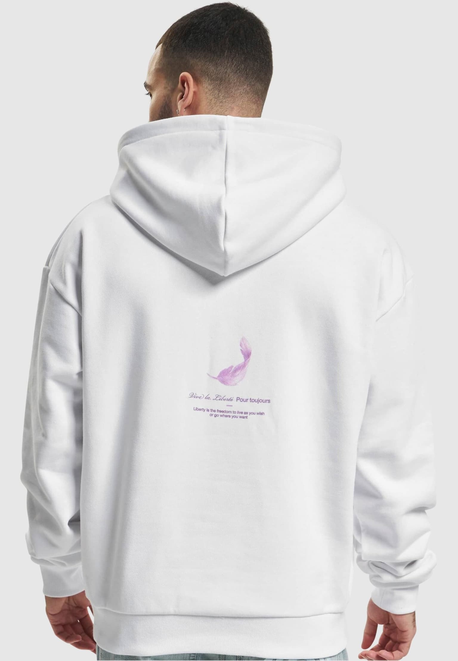 Mister Tee Upscale Vive La Liberte Oversize Hoody – Bild 2