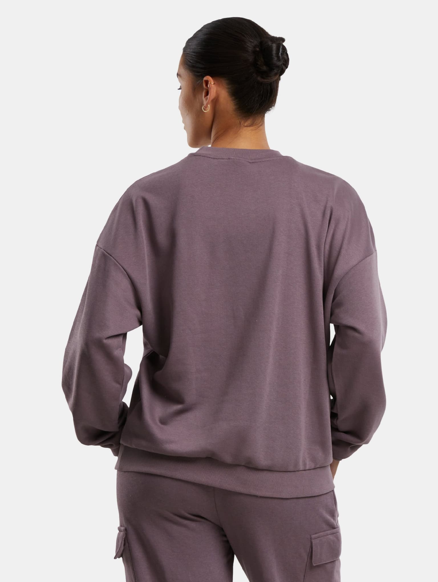 Urban Classics Ladies Oversized Light Terry Crewneck – Bild 2