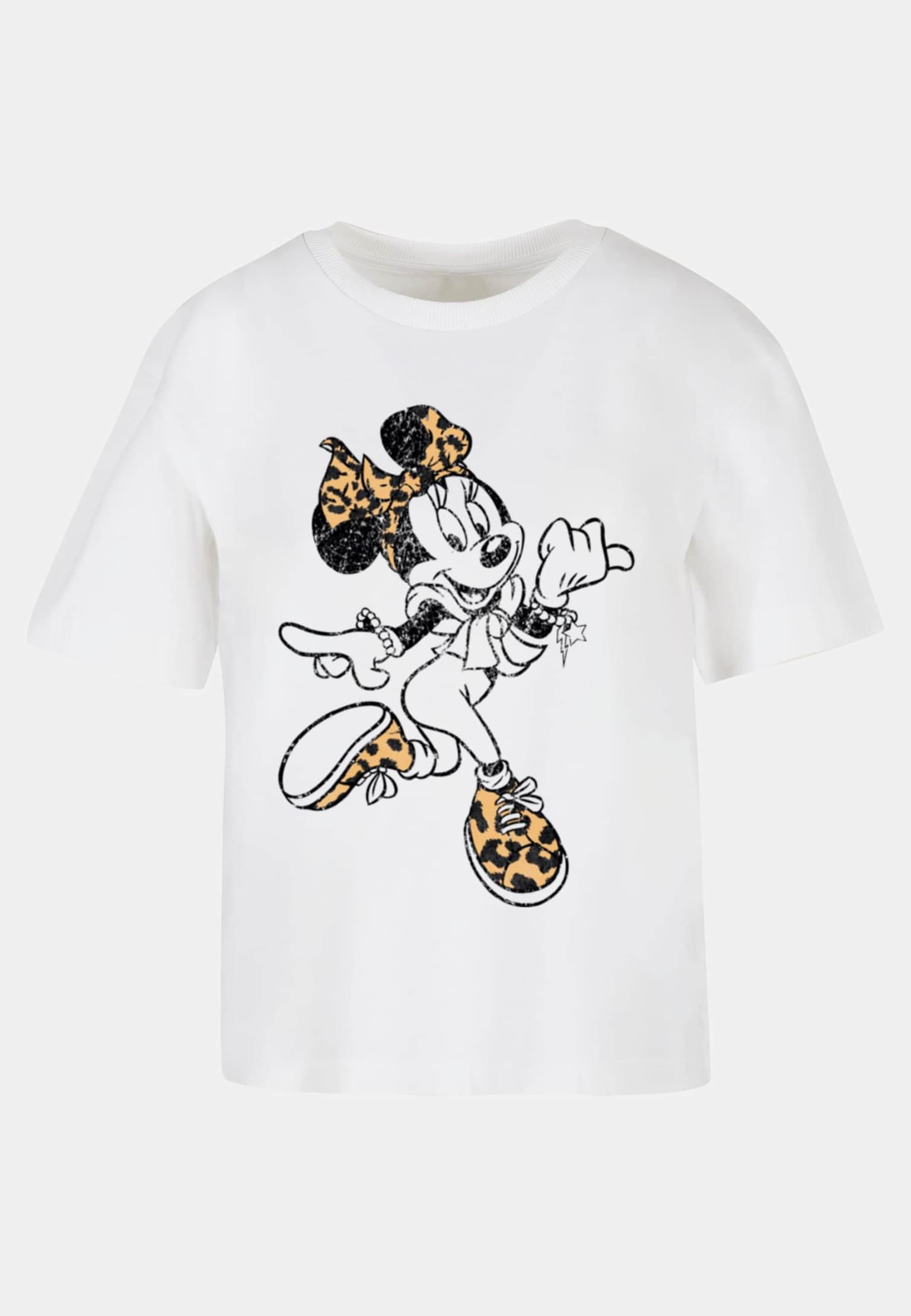 Merchcode Minnie Mouse Leo Tee – Bild 3