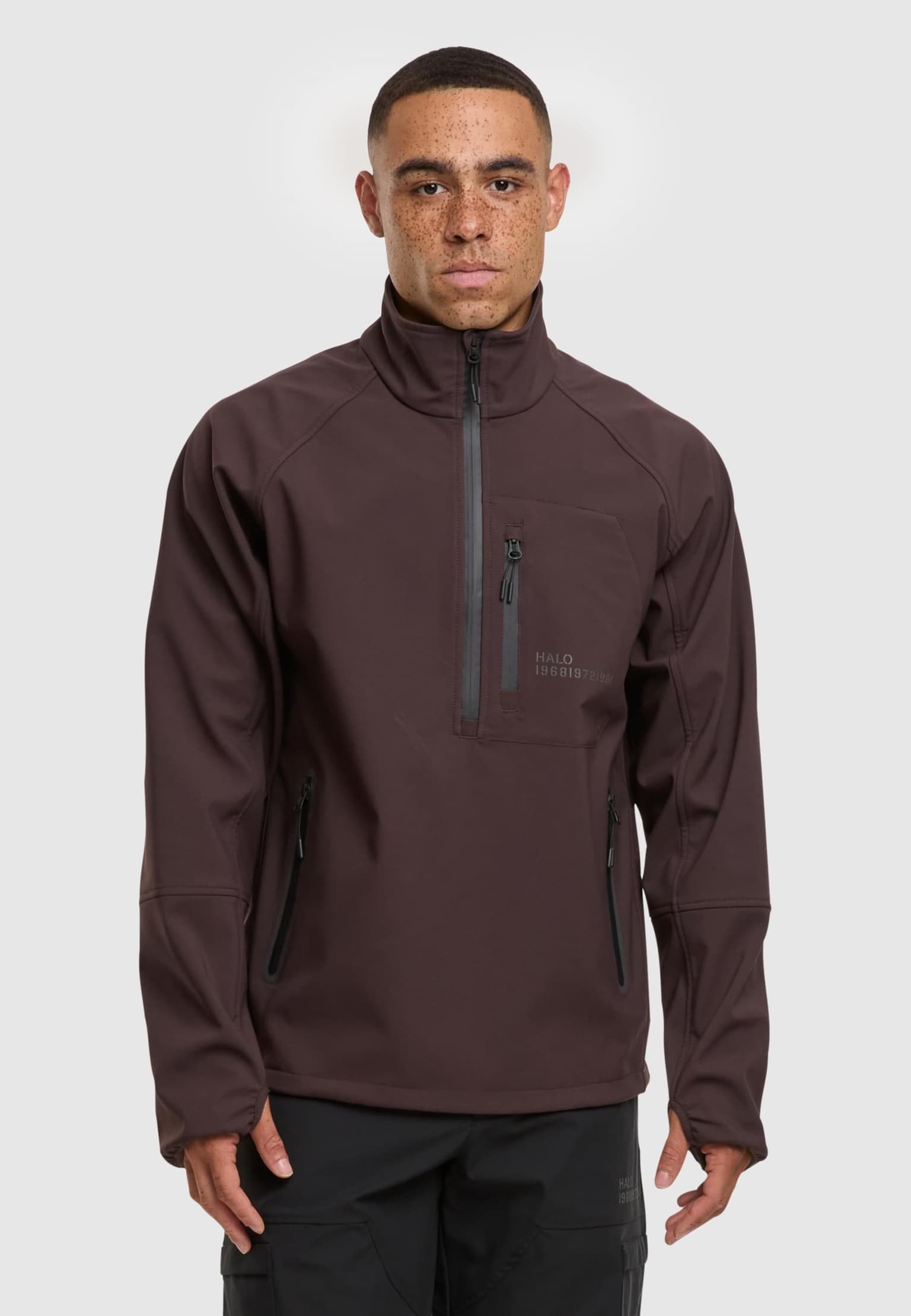 HALO ELITE SOFTSHELL HALF ZIP
