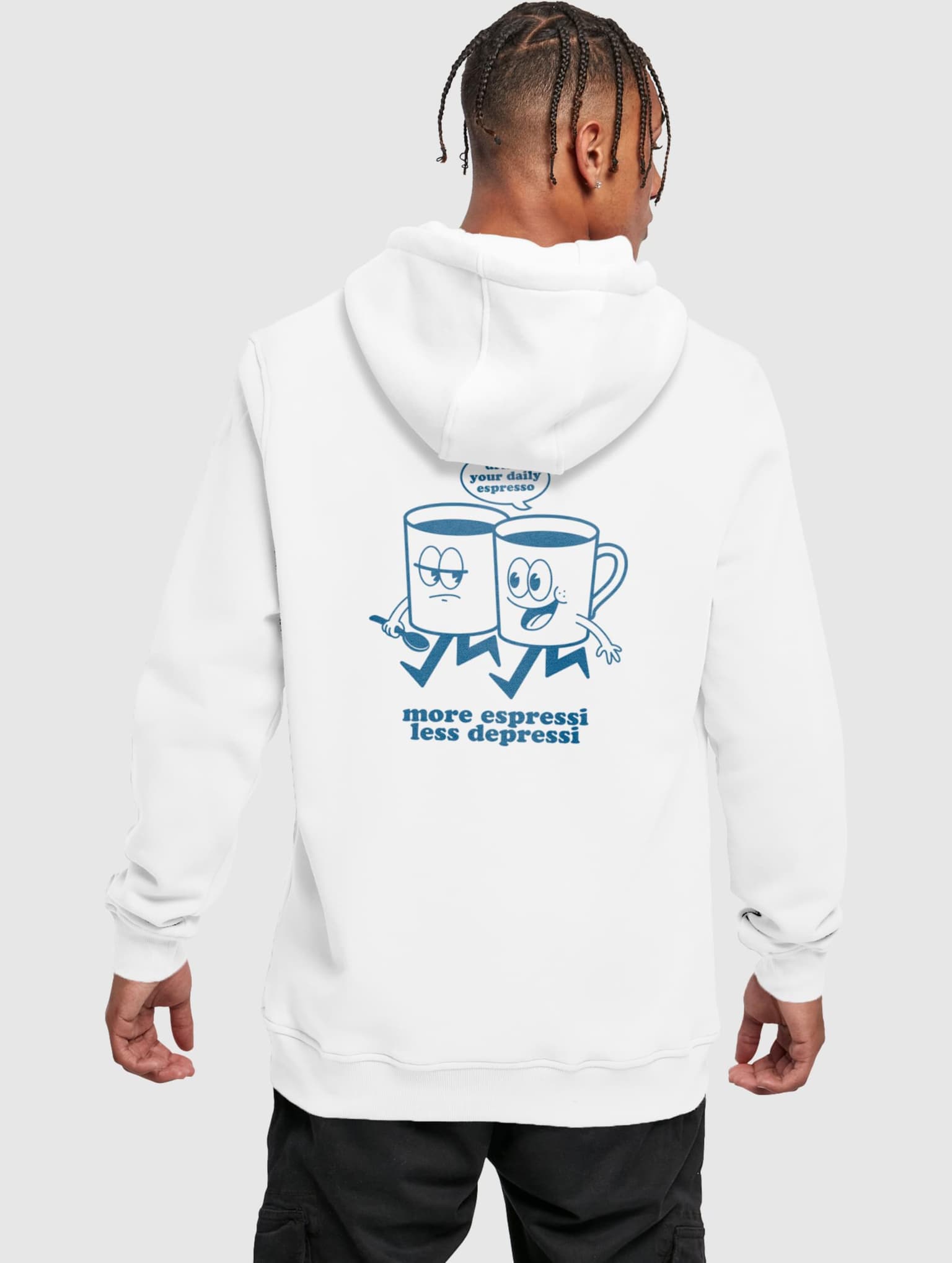 Mister Tee More Espressi Hoody – Bild 2