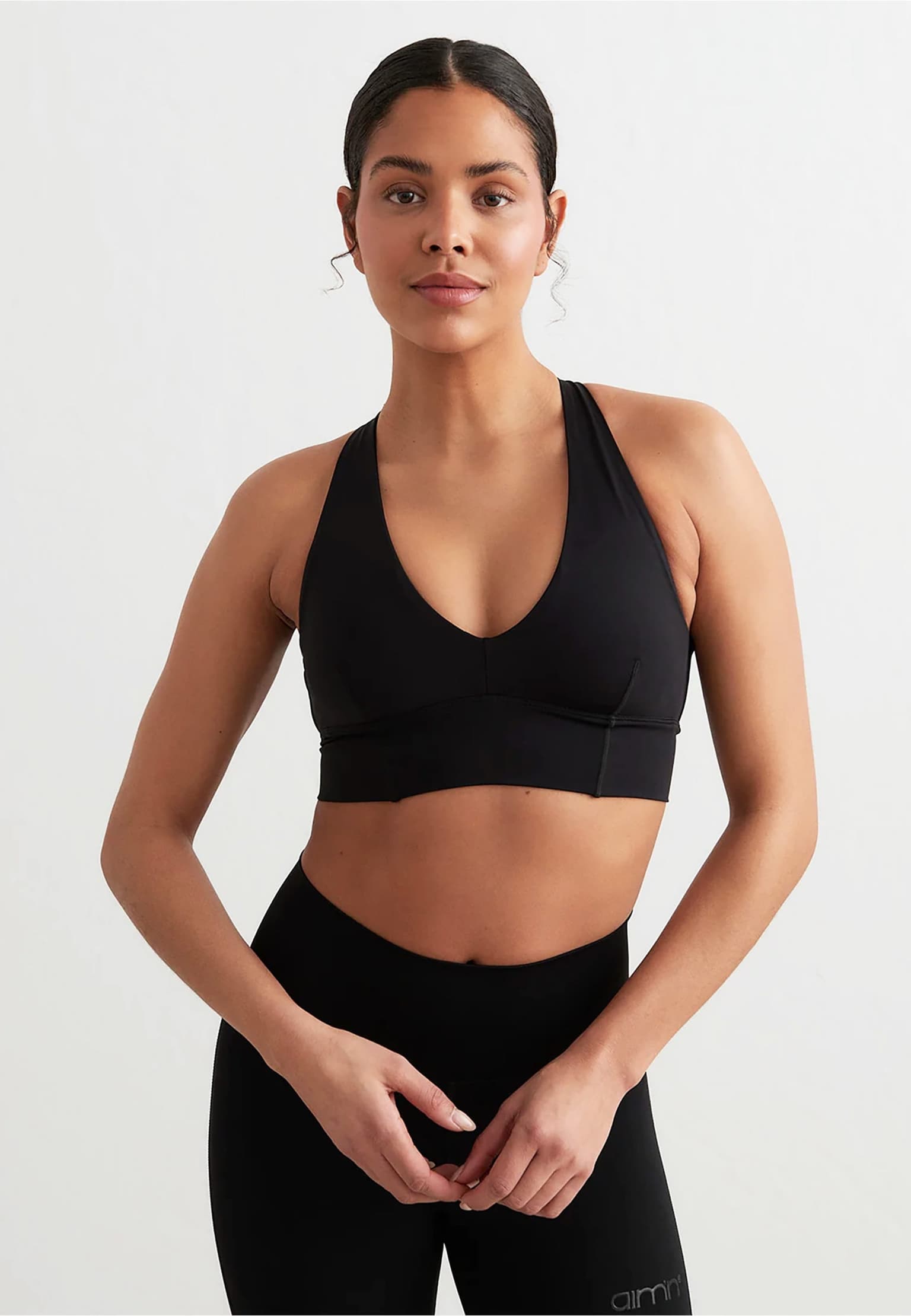 aimn Sculpting Crossed Back Bra