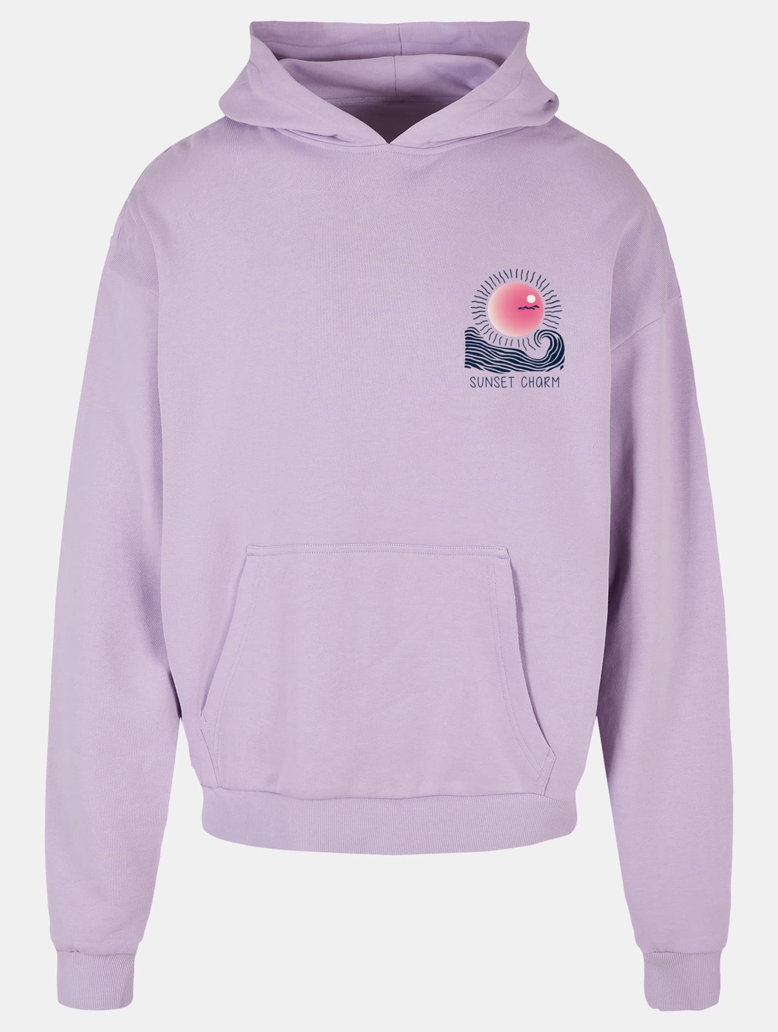 Merchcode Sunset Charm Oversized Hoody – Bild 3