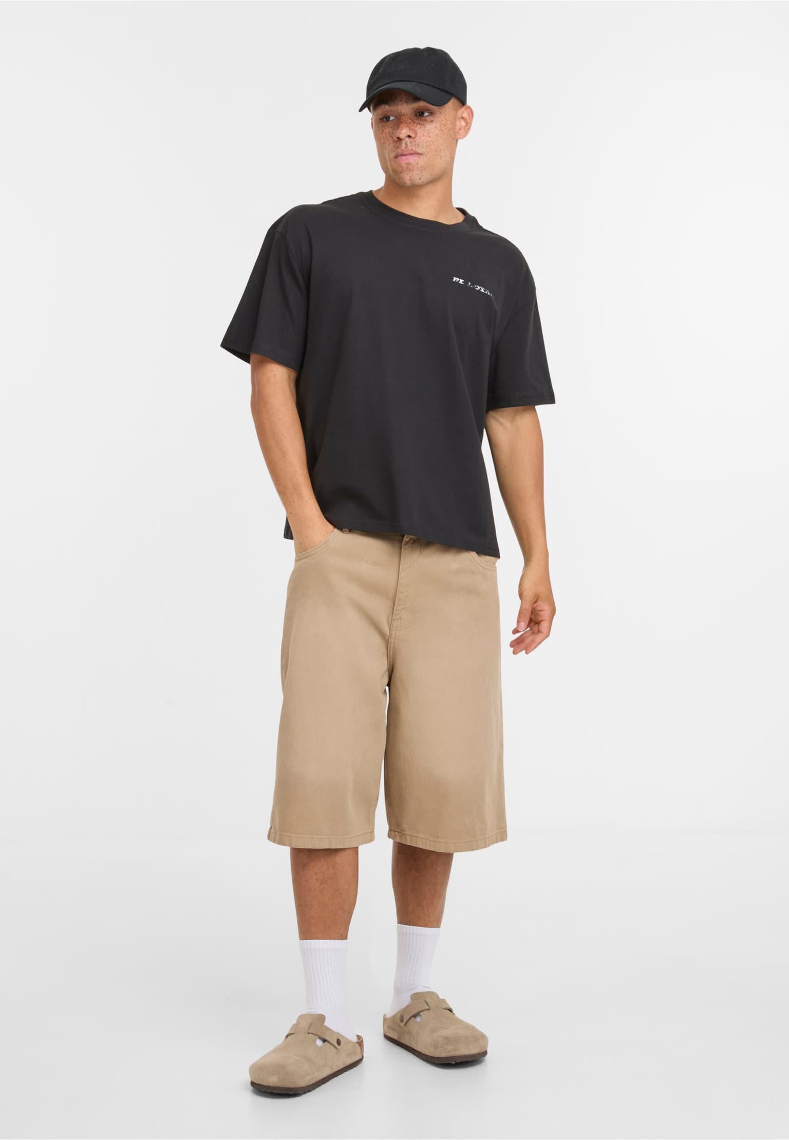 Mister Tee Distressed Mary Cropped Oversize – Bild 3