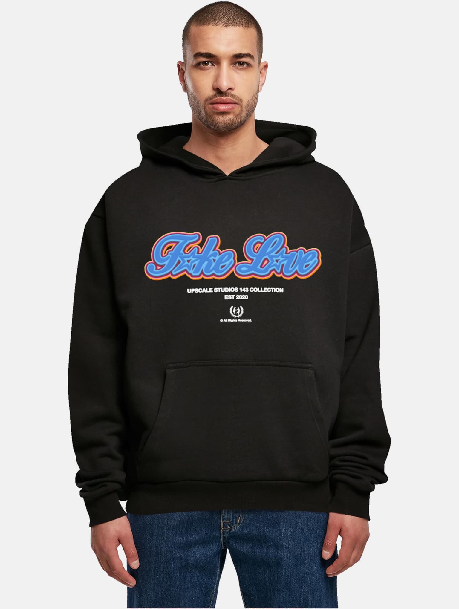Mister Tee Upscale F*ke L*ve Ultra Heavy Oversize Hoodie