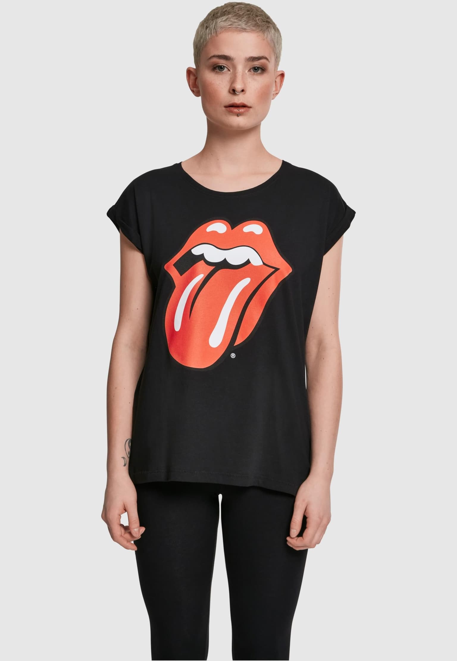 Merchcode Ladies Rolling Stones Tongue Tee – Bild 3