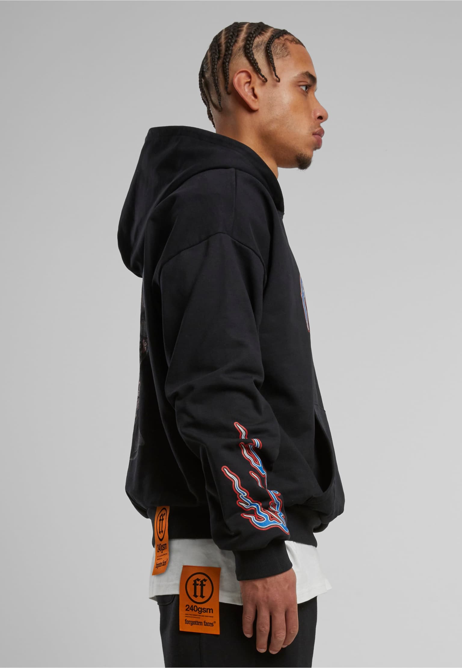 Forgotten Faces Hooded Guy Oversize Hoody – Bild 4
