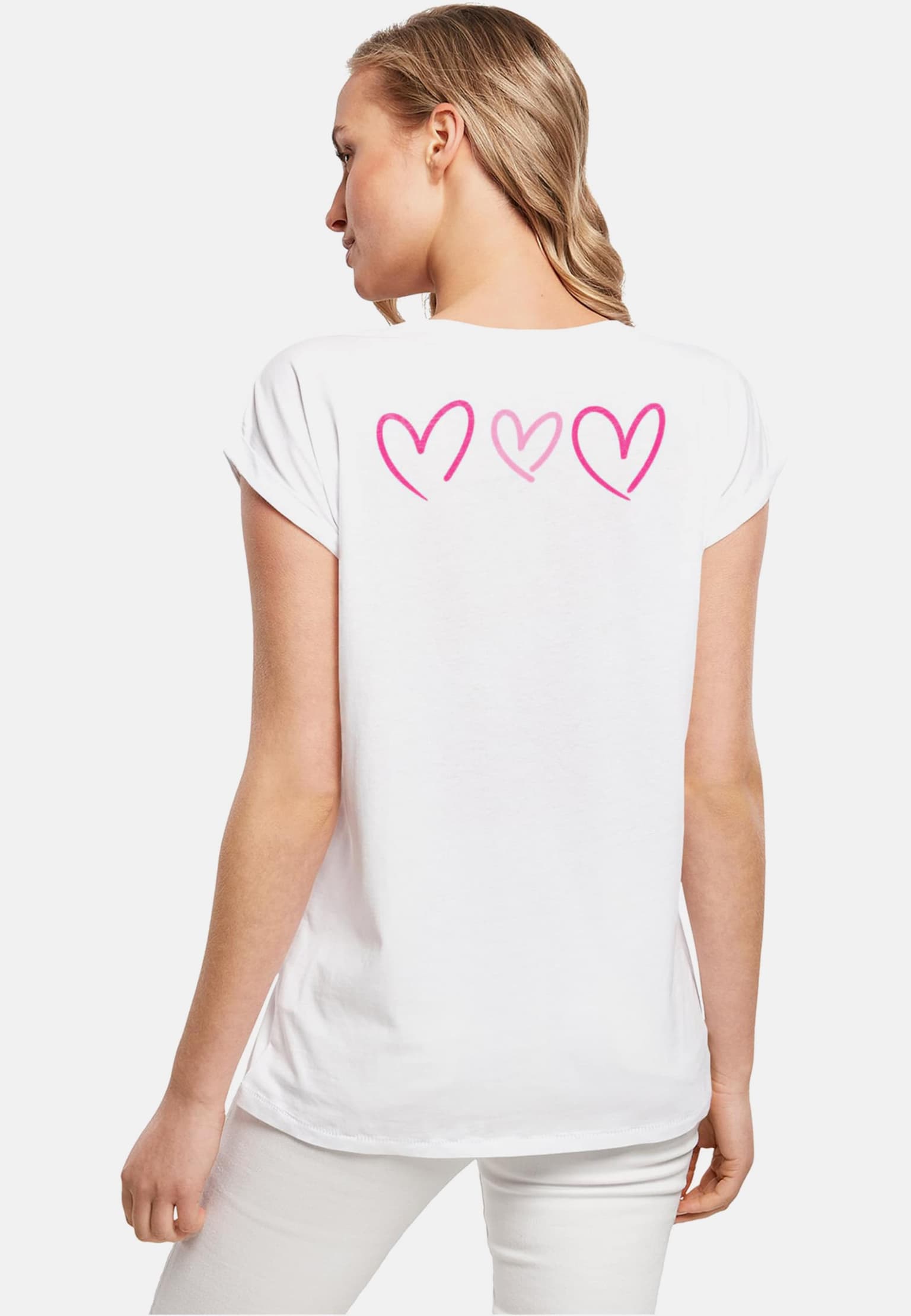 Miss Tee Always Trust Your Heart Ladies Extended Shoulder – Bild 2