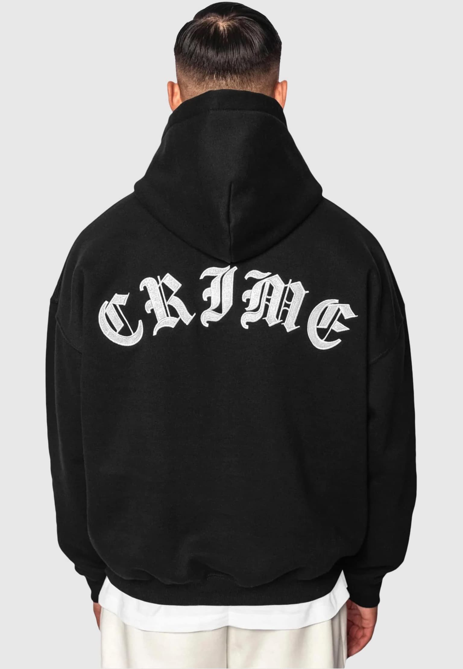Dropsize Heavy Oversize Crime Hoodie – Bild 2