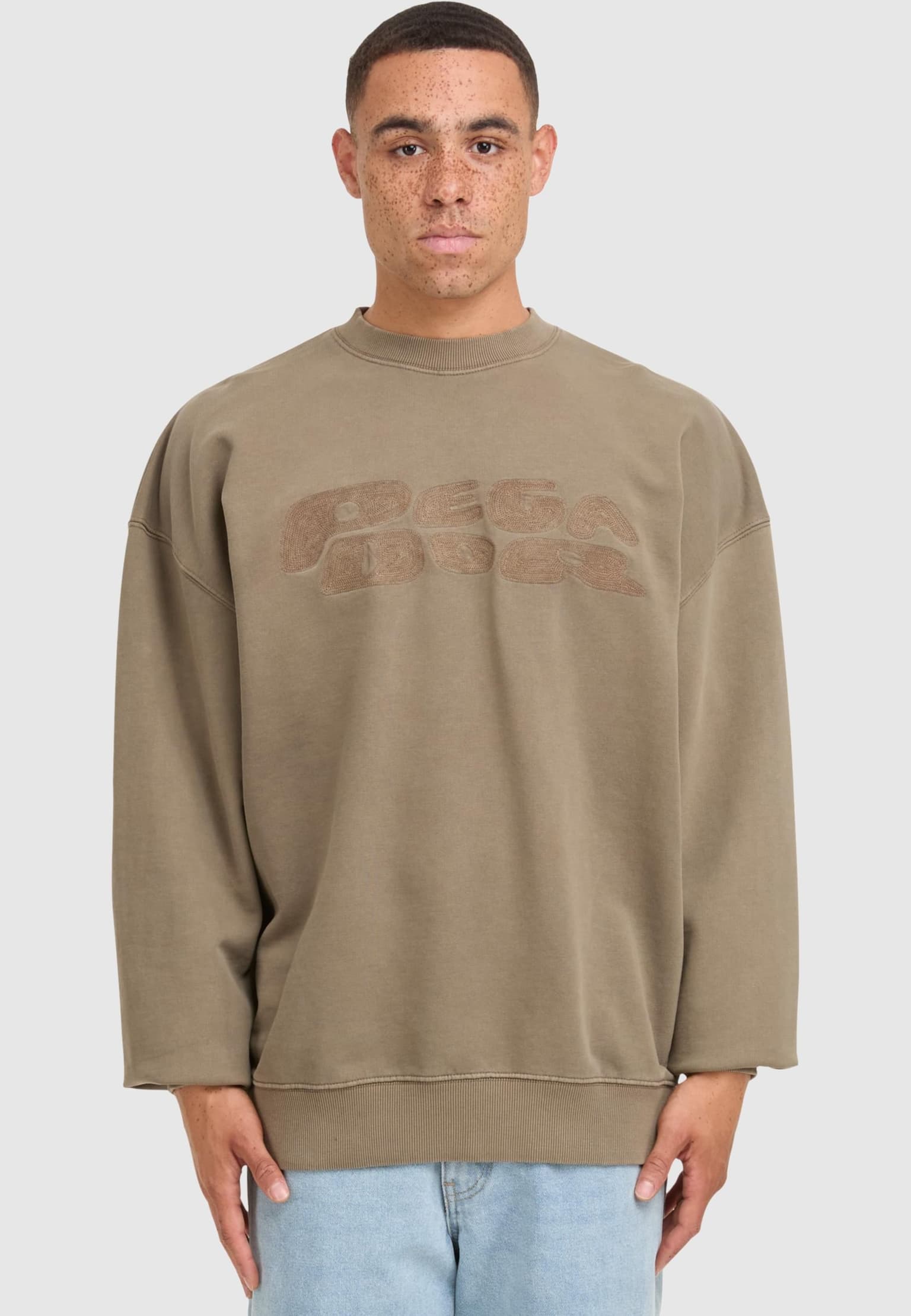 PEGADOR Drew Terry Oversized Pullover – Bild 3