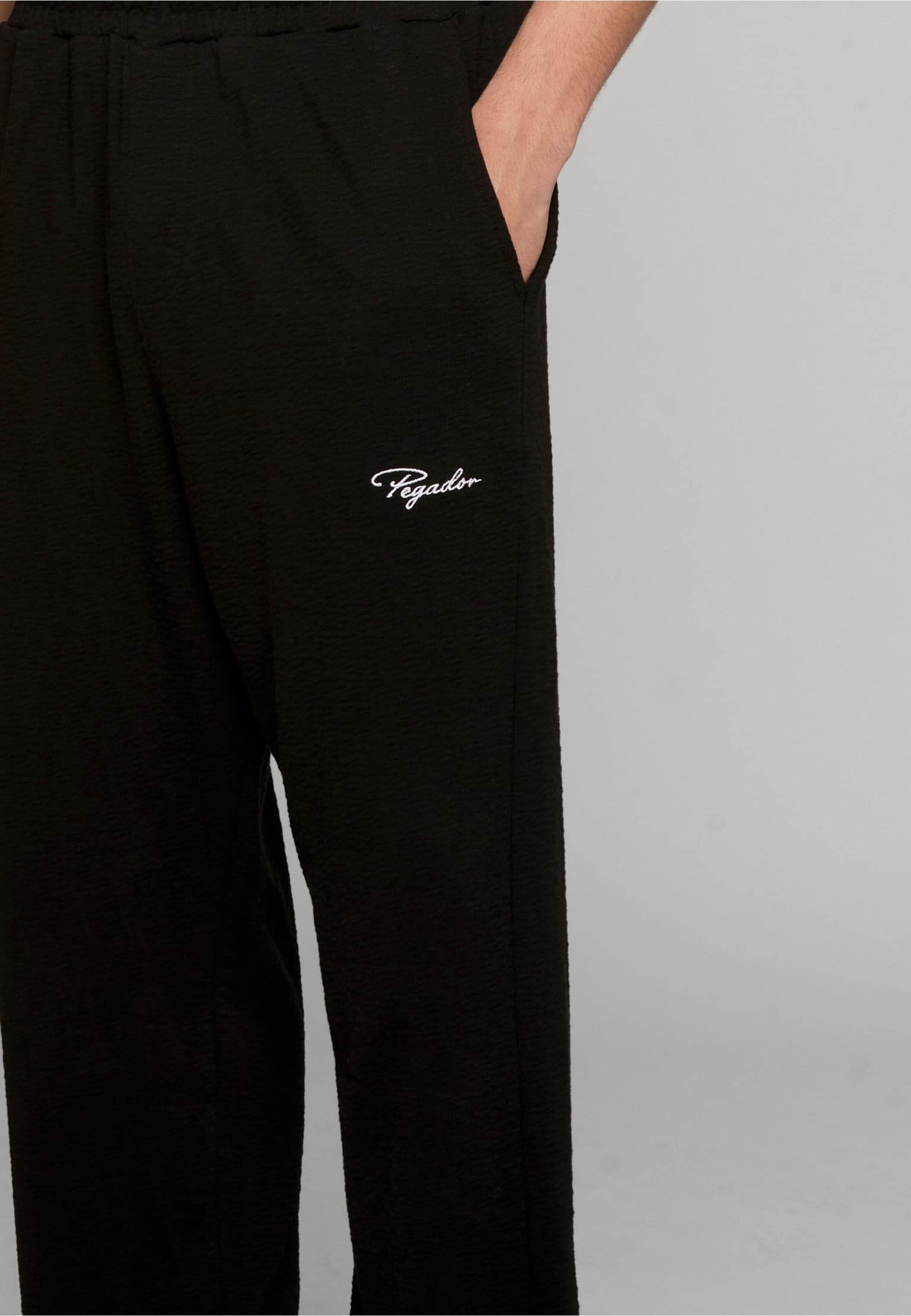 PEGADOR Signar Slub Terry Loose Pants – Bild 4