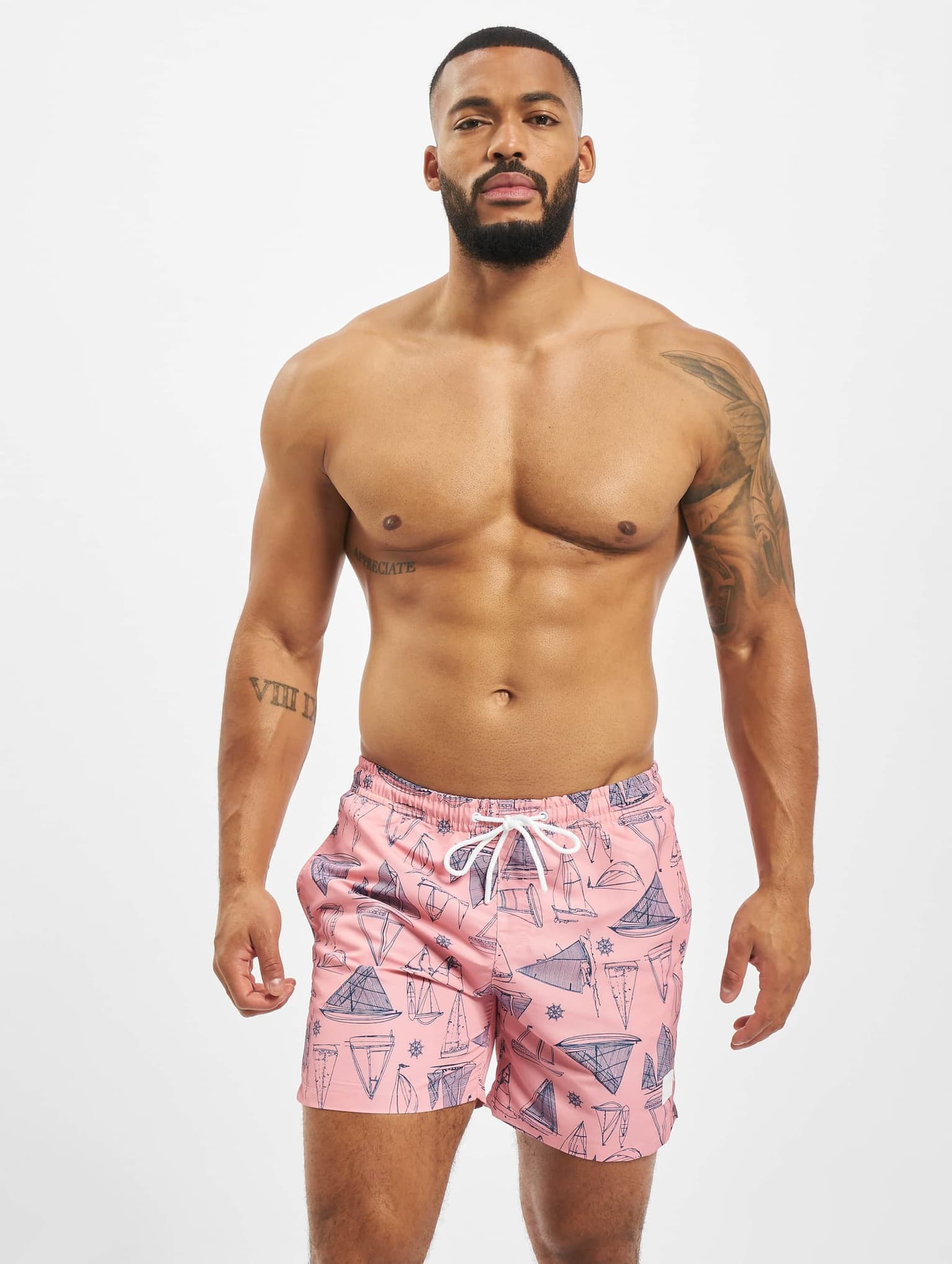Urban Classics Pattern Swim Short – Bild 3