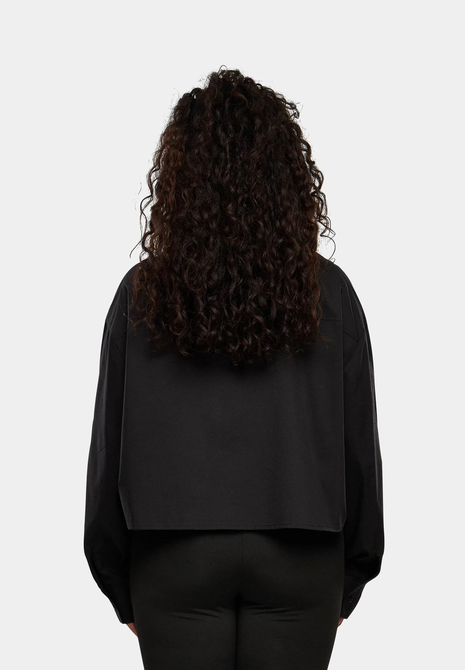 Urban Classics Ladies Cropped Oversized Blouse – Bild 2