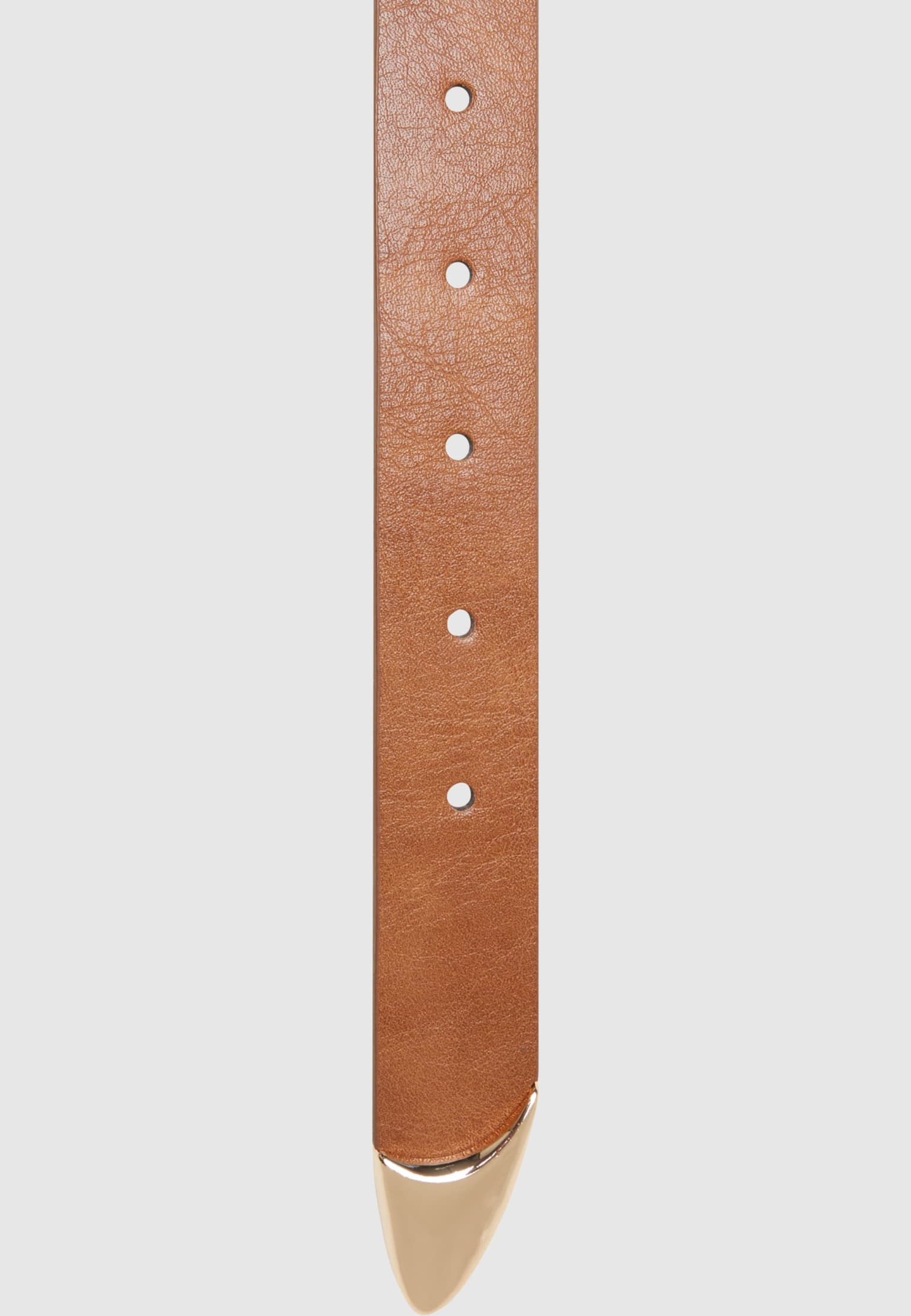 Urban Classics Chunky Buckle Loop Synthetic Leather Belt – Bild 3