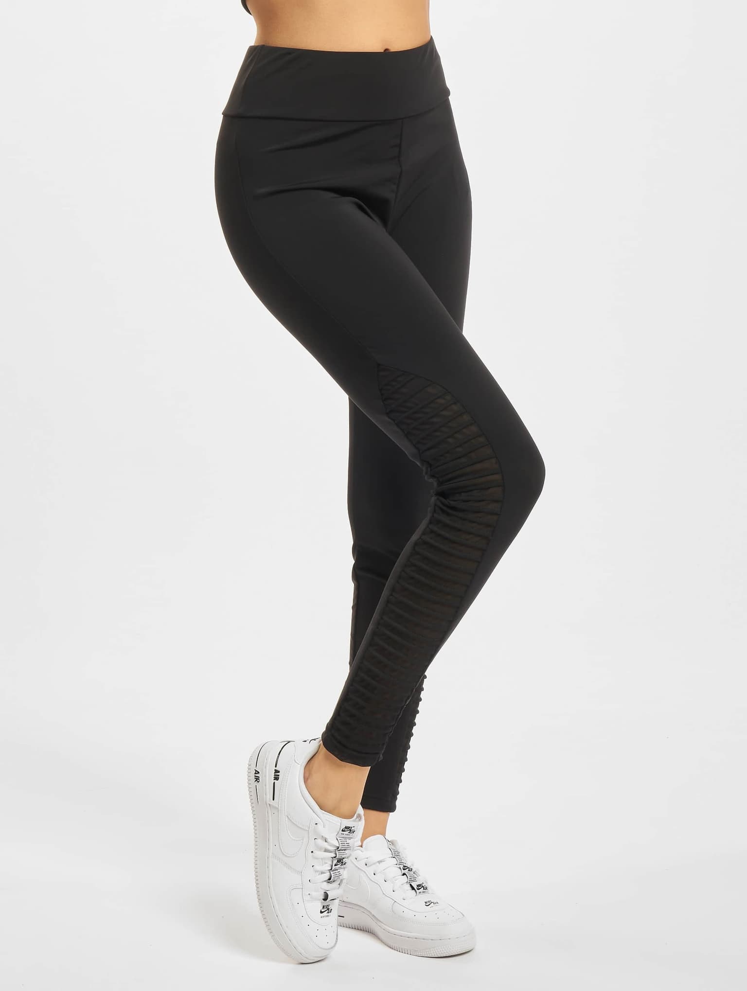 Urban Classics Ladies Highwaist Biker Tech Mesh Leggings