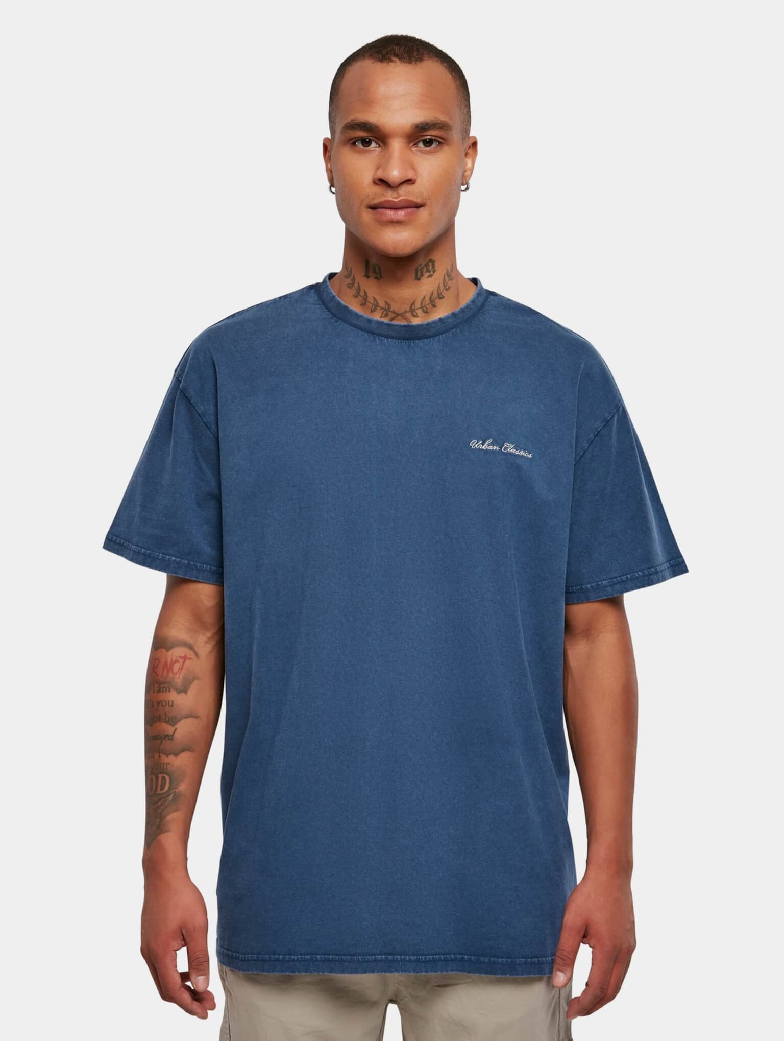 Urban Classics Oversized Small Embroidery Tee